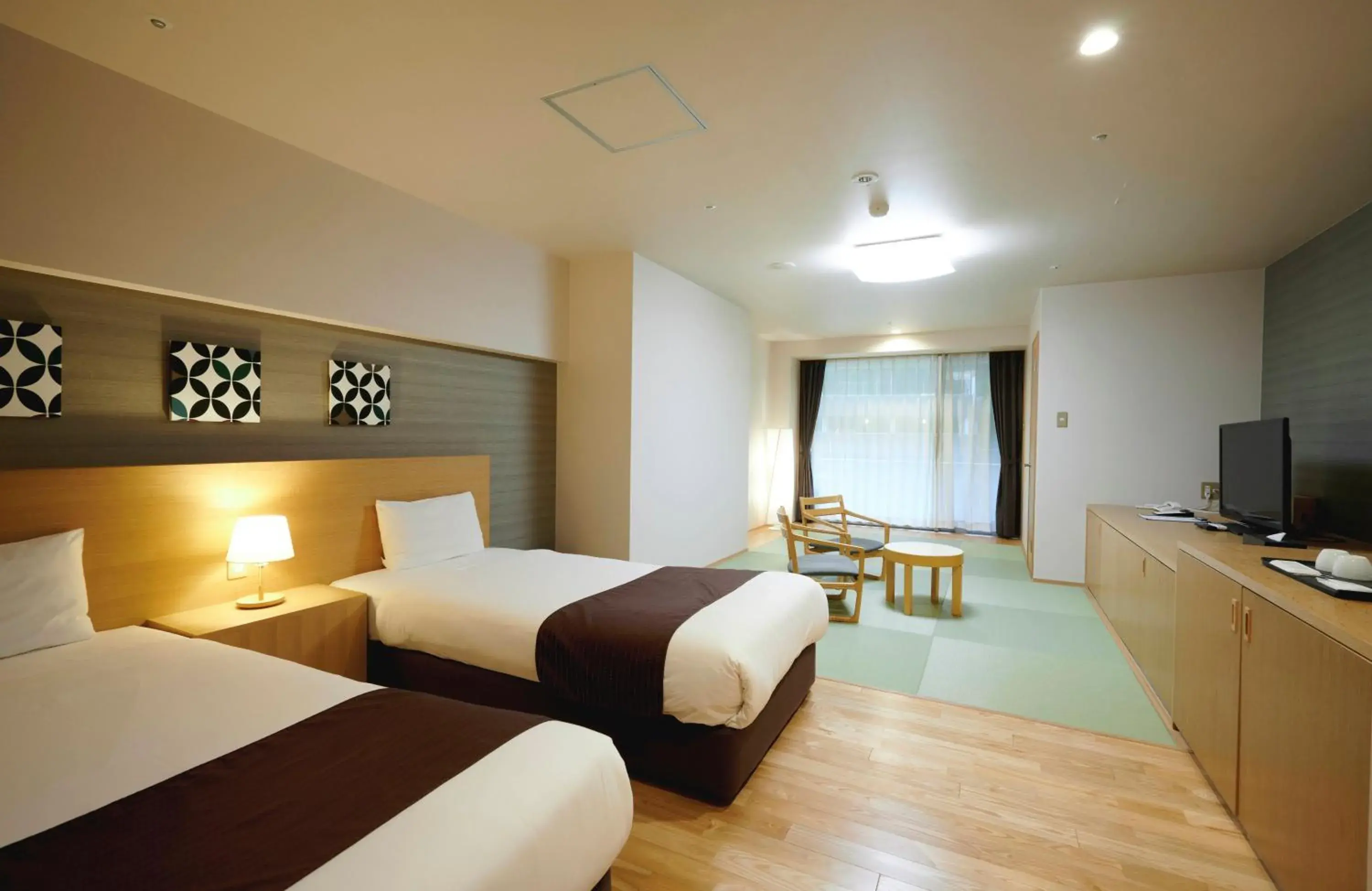 Photo of the whole room, Bed in Hakone Pax Yoshino Photo of the whole room, Bed in Hakone Pax Yoshino