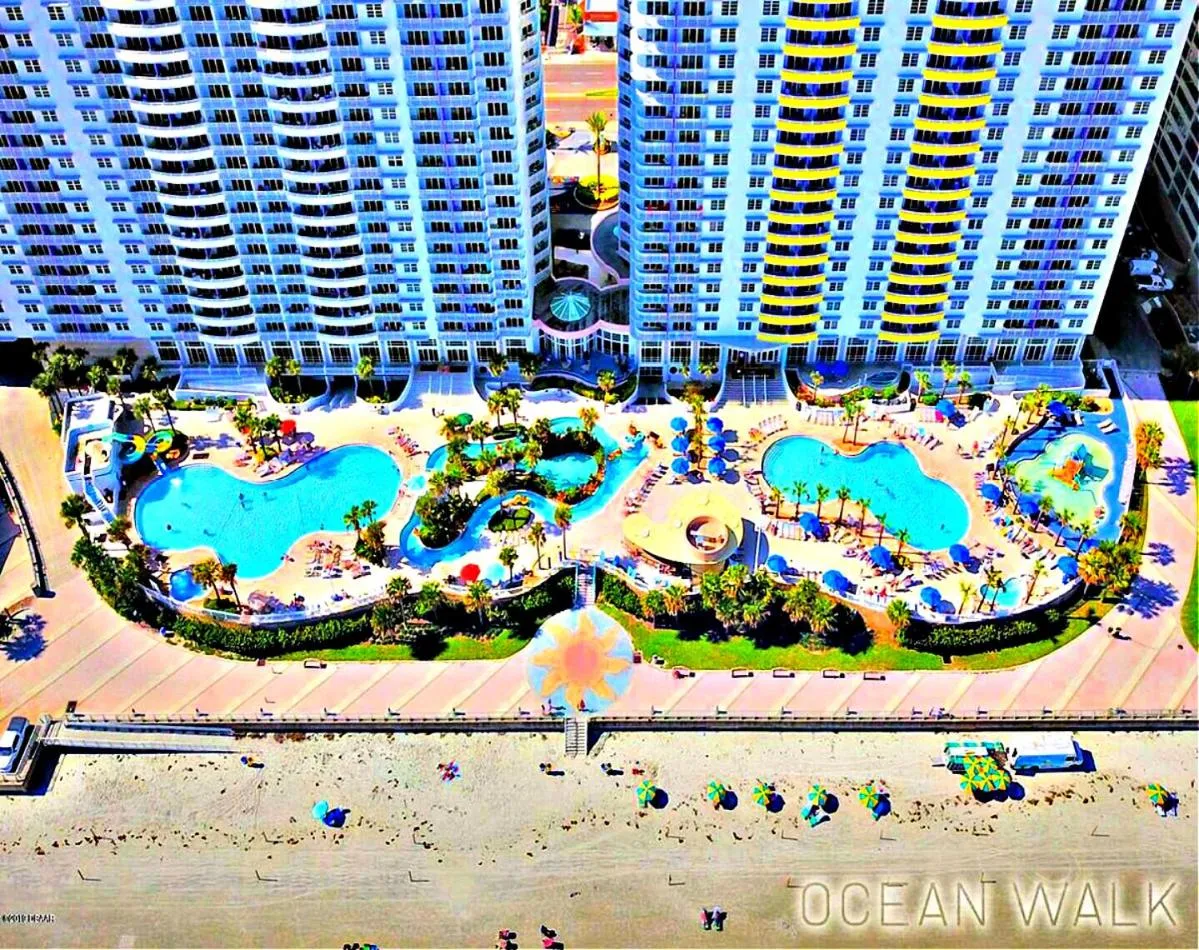 Wyndham Ocean Walk Resort Daytona Beach 1605 - 16th Floor 1 BR Resort Condo Direct Oceanfront