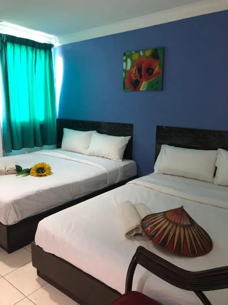 Bed in Kapit Hotel Bed in Kapit Hotel