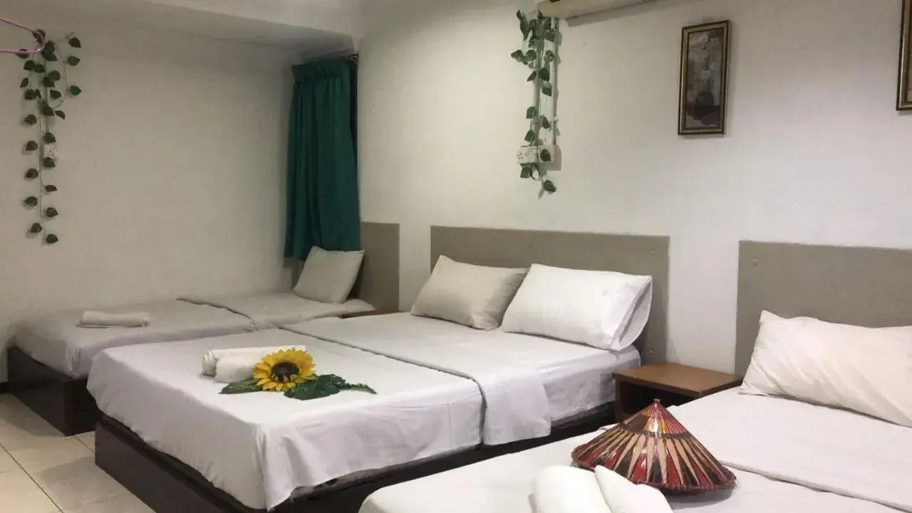 Bed in Kapit Hotel Bed in Kapit Hotel