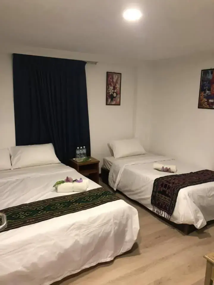 Bed in Kapit Hotel Bed in Kapit Hotel