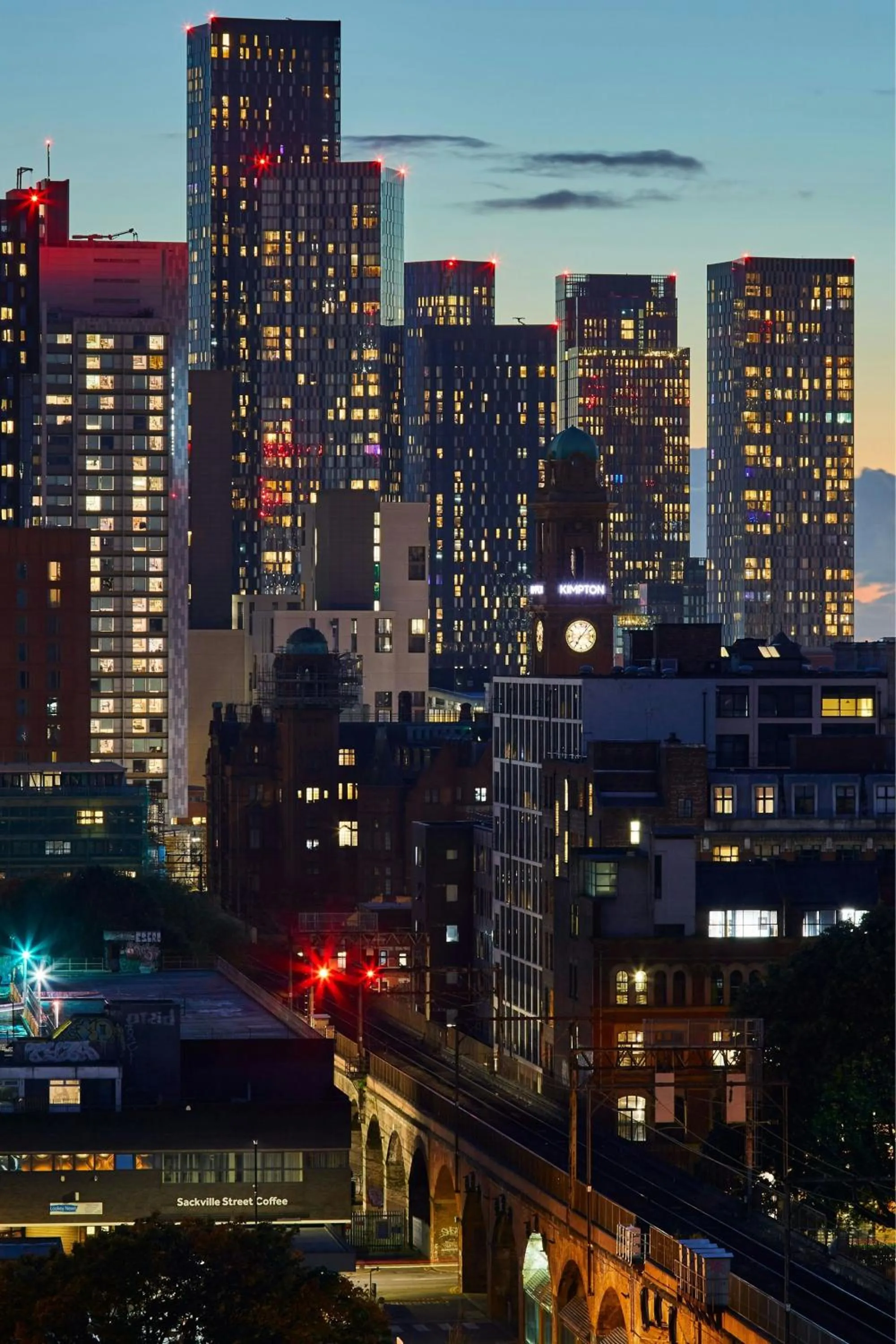 View (from property/room) in Manchester Marriott Hotel Piccadilly