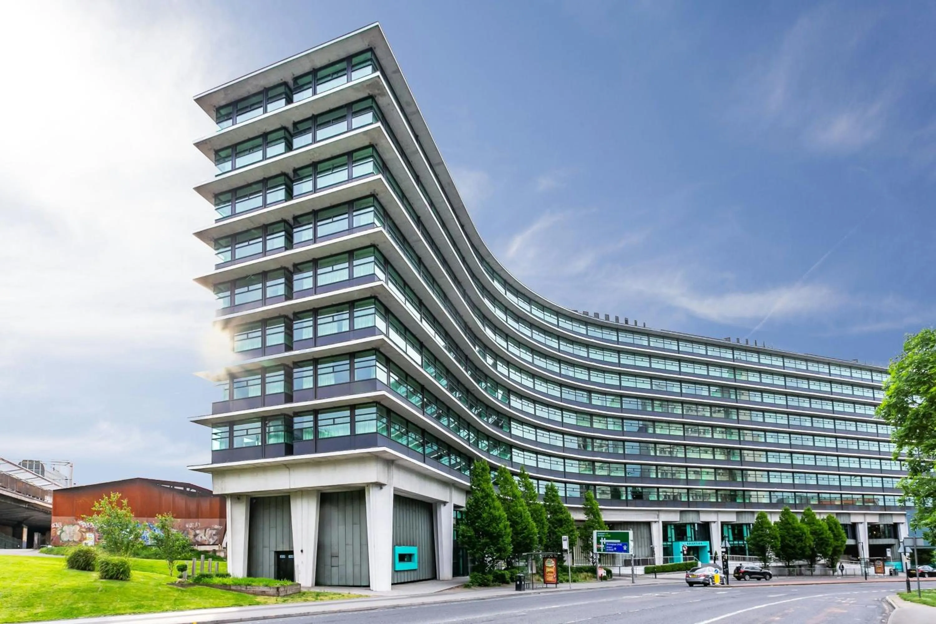 Property building in Manchester Marriott Hotel Piccadilly