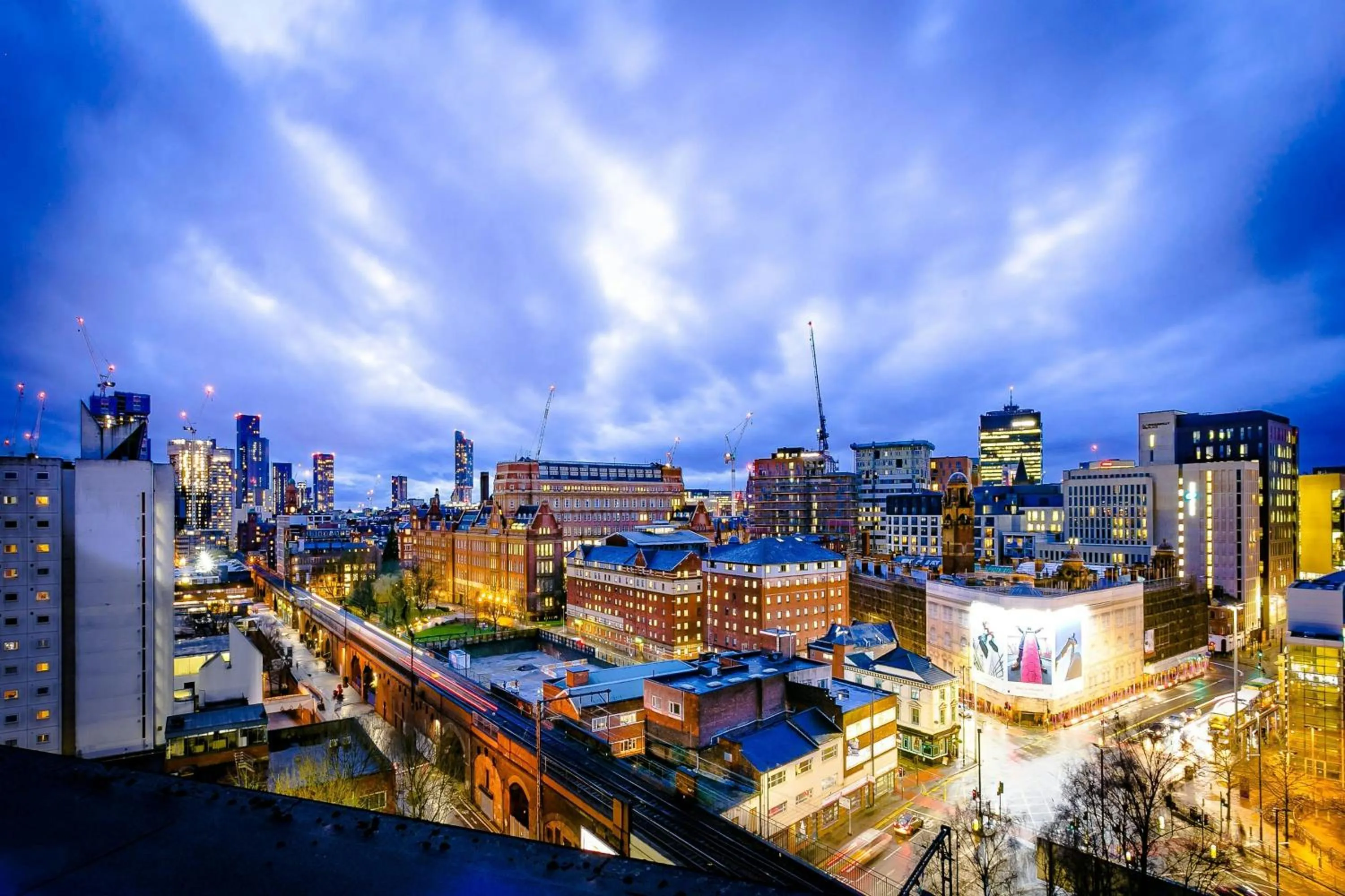 View (from property/room) in Manchester Marriott Hotel Piccadilly