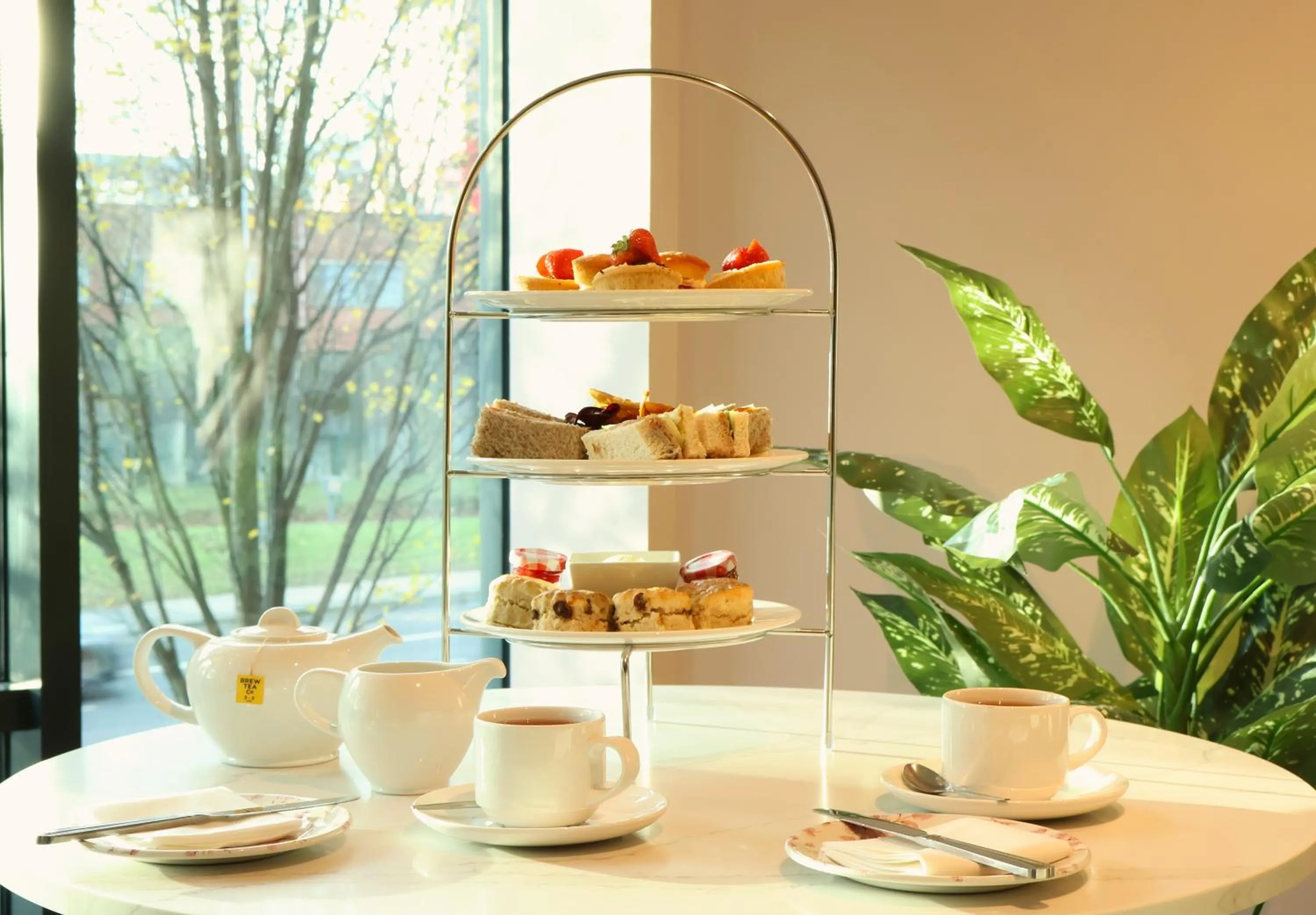 Restaurant/places to eat in Manchester Marriott Hotel Piccadilly