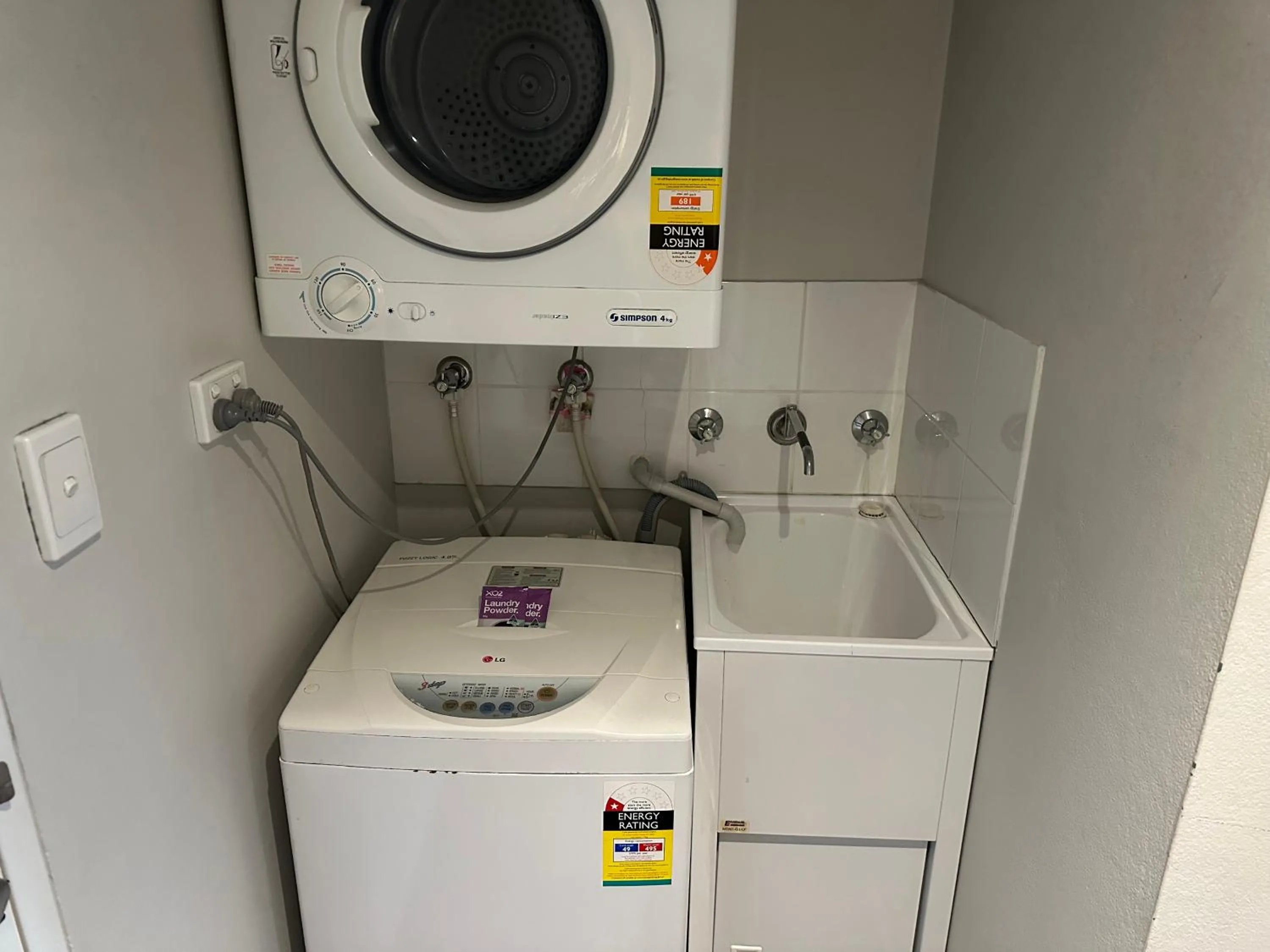 laundry in Sydney Airport Suites