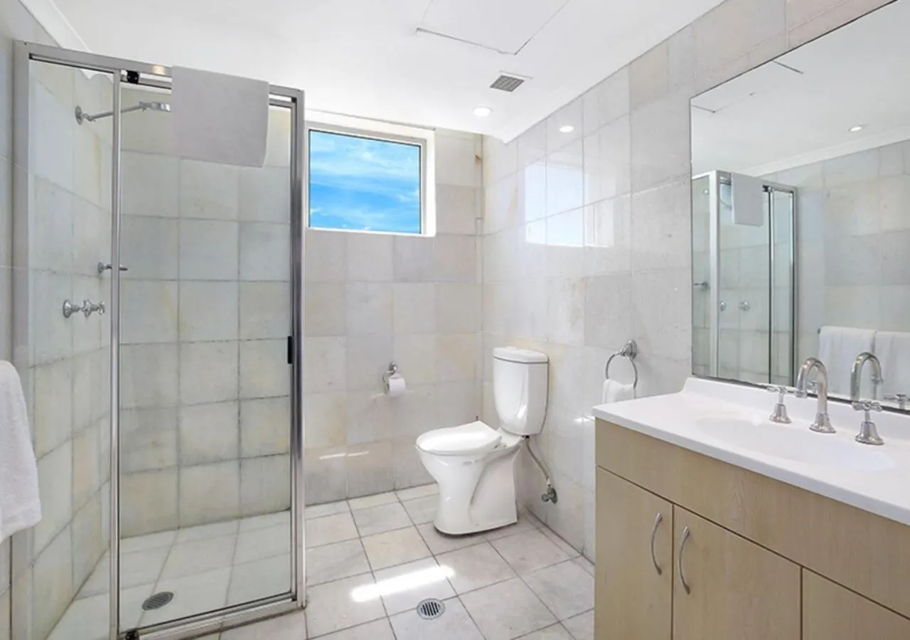 Shower in Sydney Airport Suites