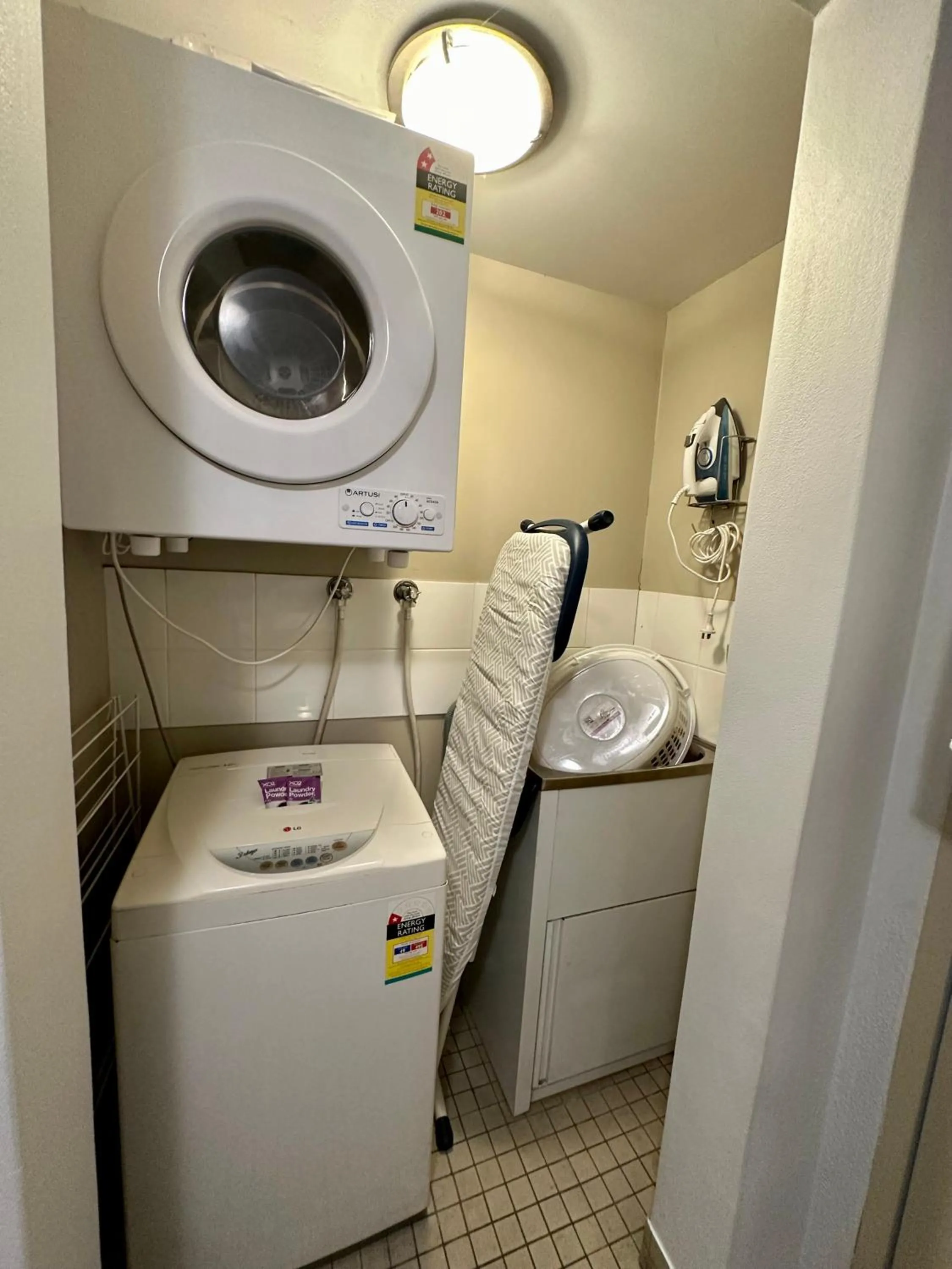 laundry in Sydney Airport Suites