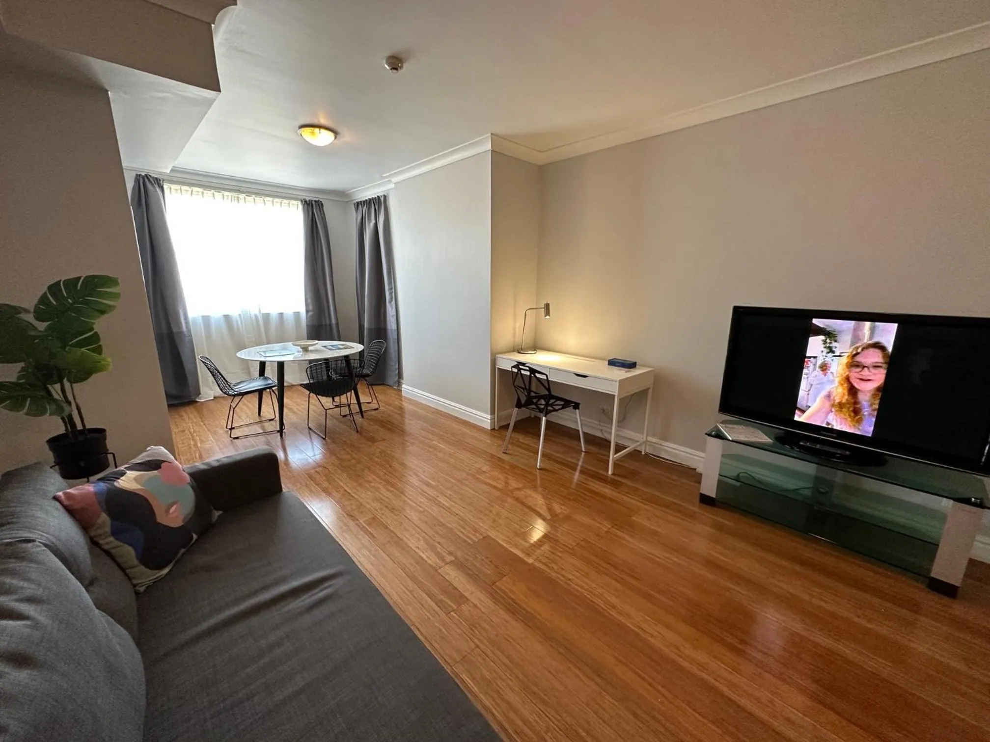 Living room in Sydney Airport Suites