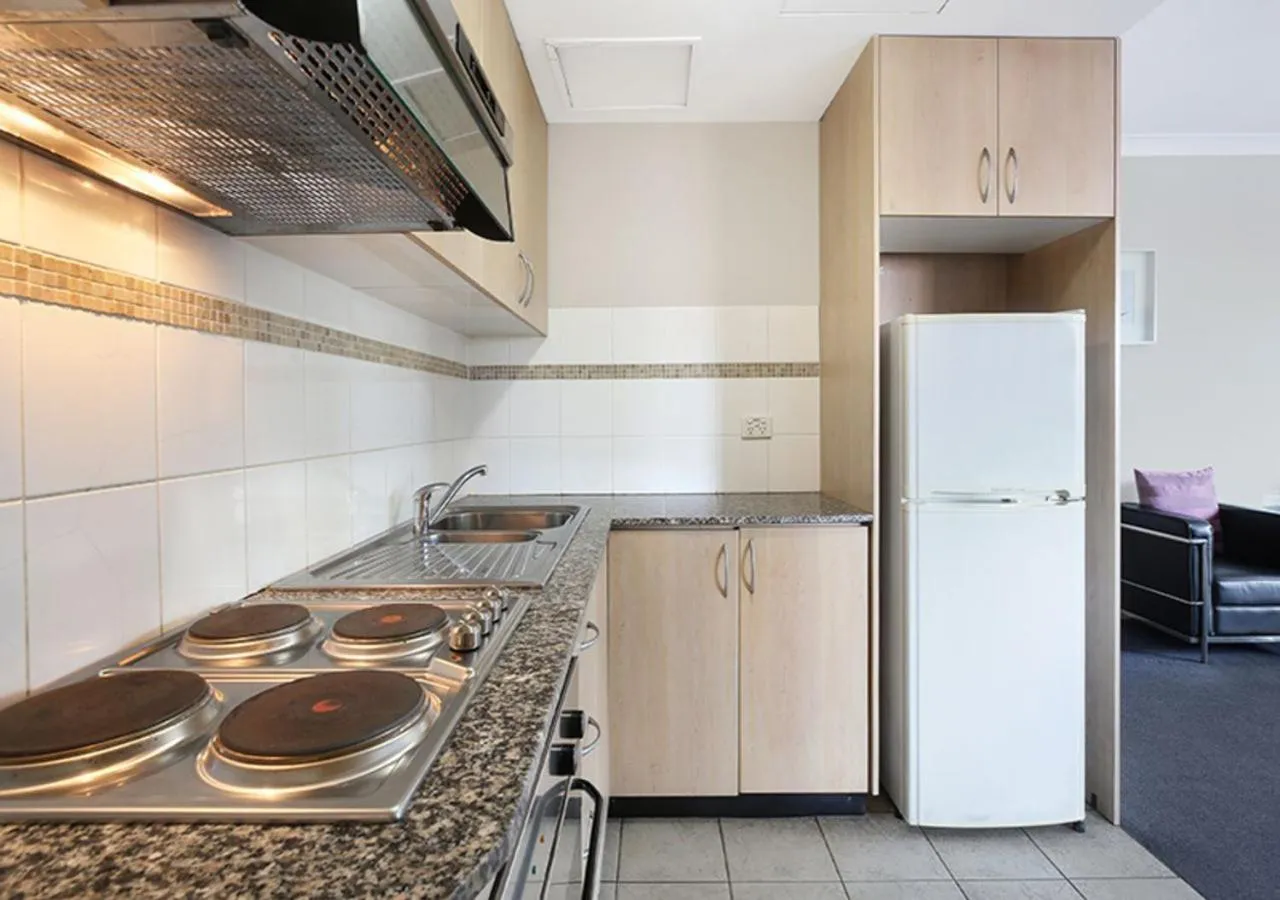 Kitchen or kitchenette in Sydney Airport Suites