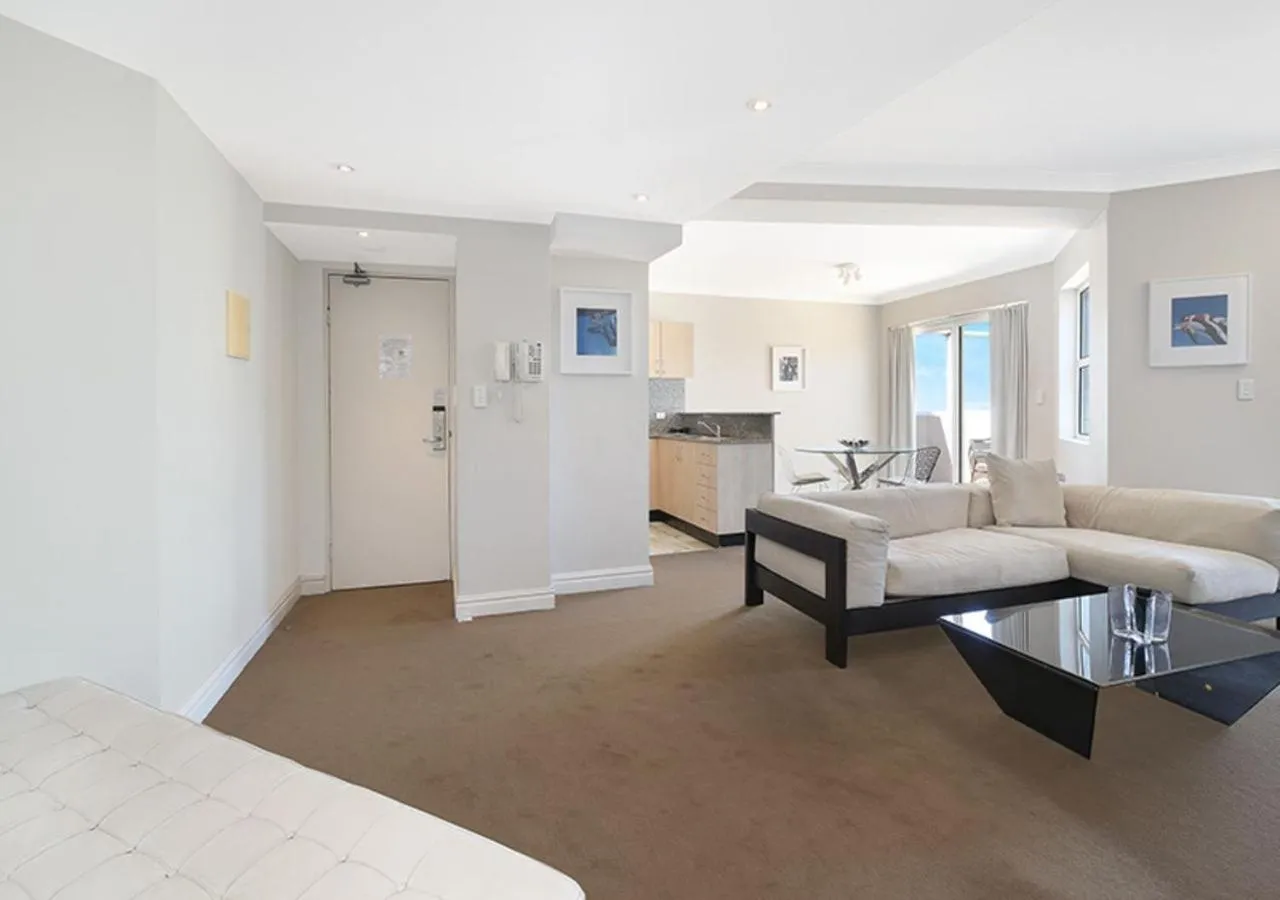 Living room in Sydney Airport Suites