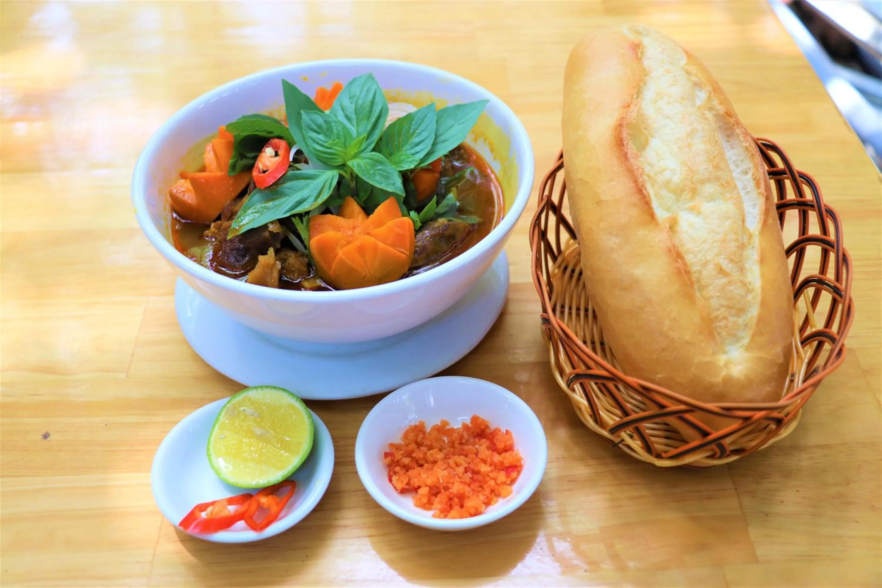 Breakfast in Hồng Hạc Hotel