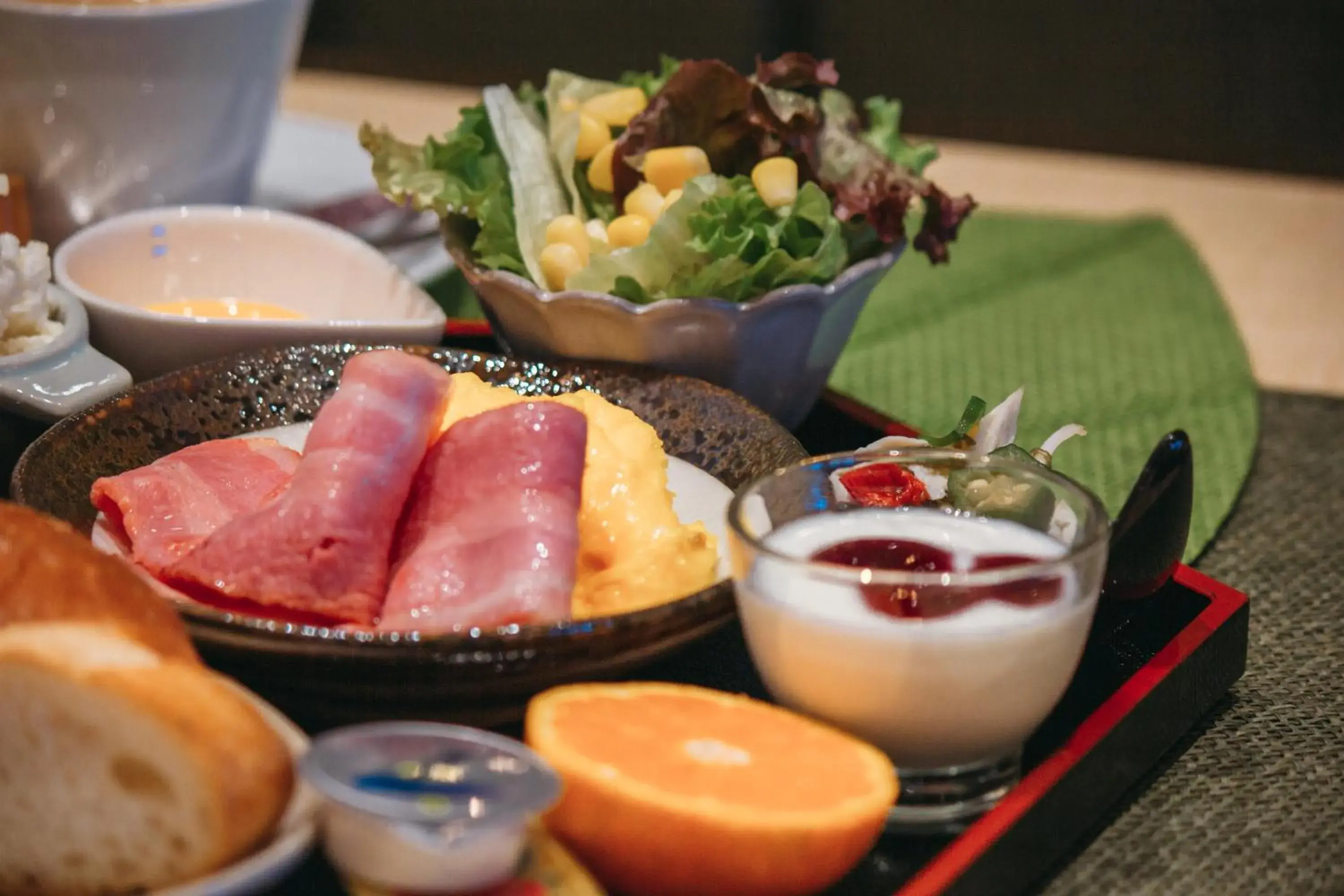 Breakfast in Cococious Monpa Breakfast in Cococious Monpa