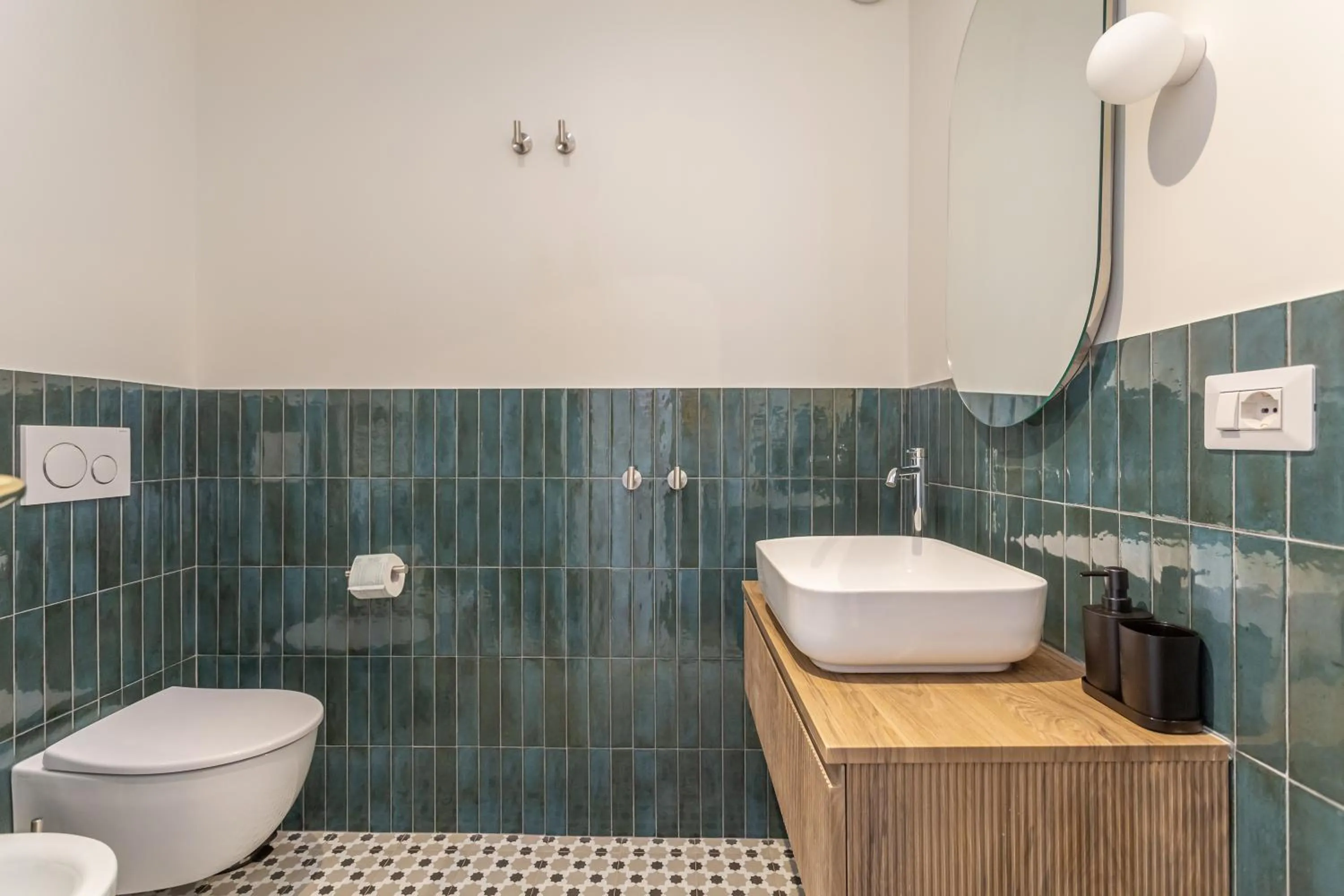 Bathroom in Daplace - La Mongolfiera Rooms in Navona