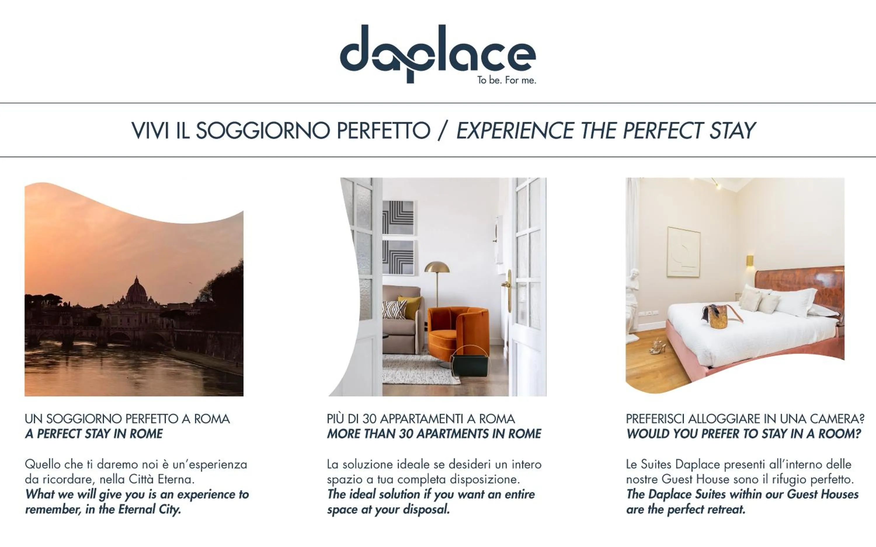 Text overlay, Bed in Daplace - La Mongolfiera Rooms in Navona