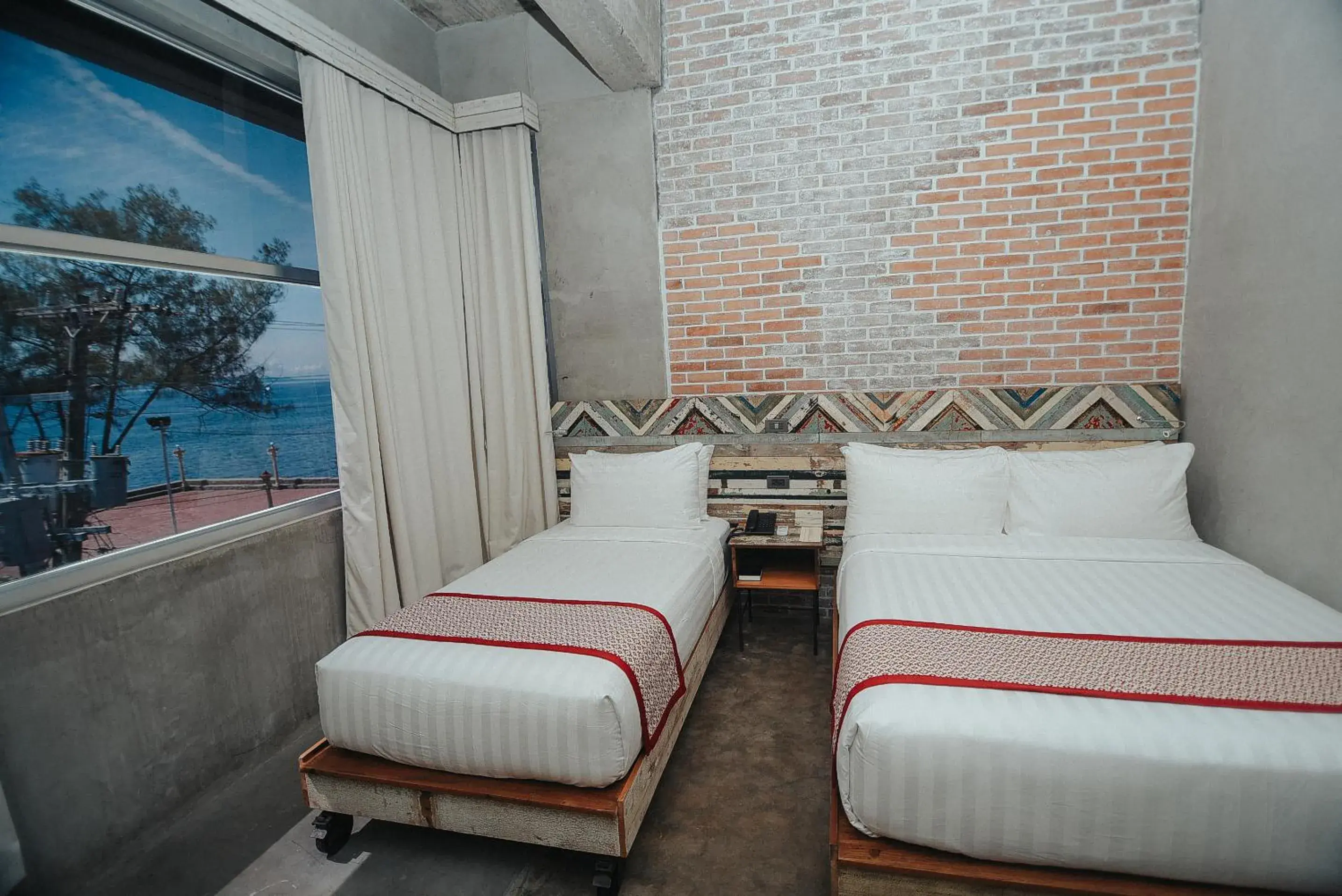 Bed in The Bricks Hotel Bed in The Bricks Hotel