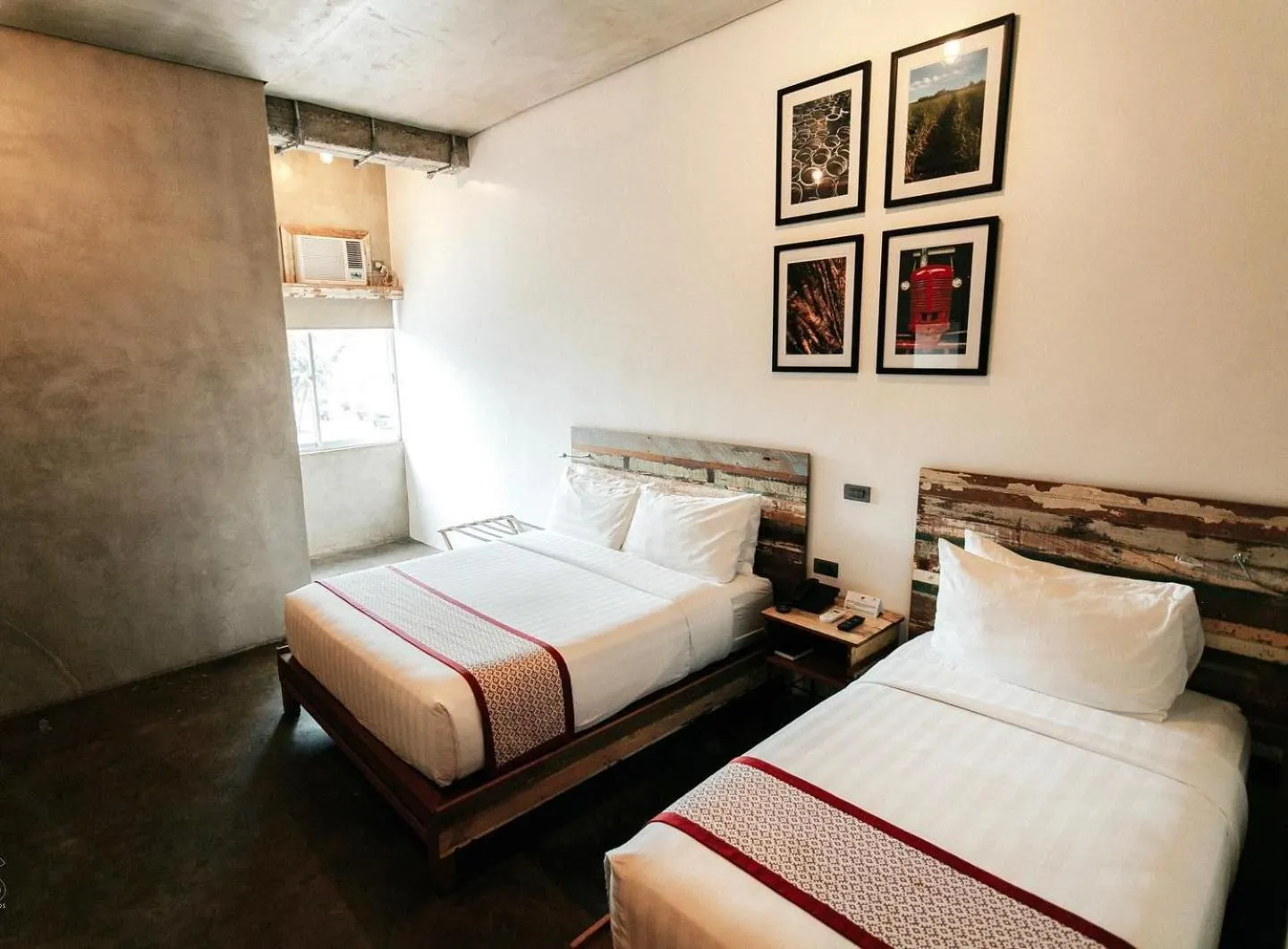 Bed in The Bricks Hotel