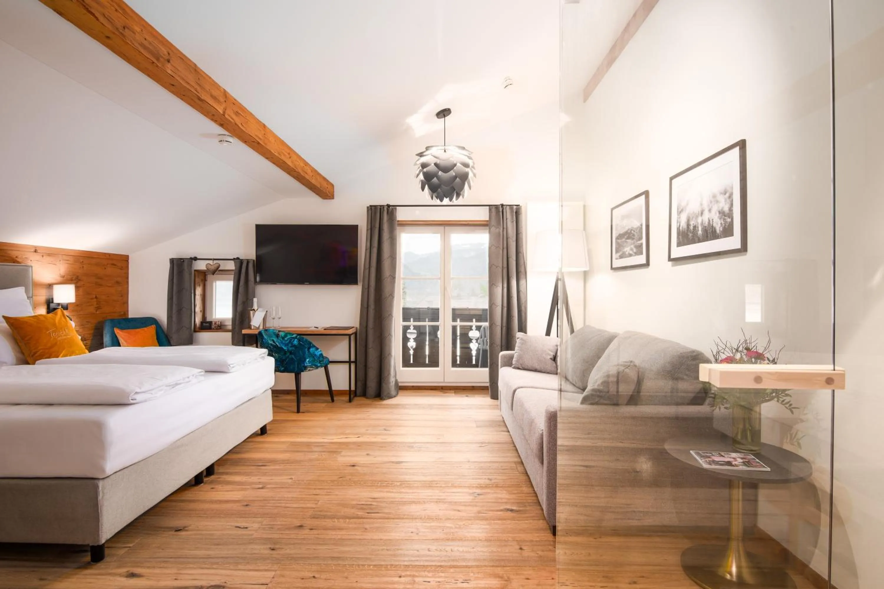 Bed in Terofal Hotel Schliersee - Komplett neu renoviert