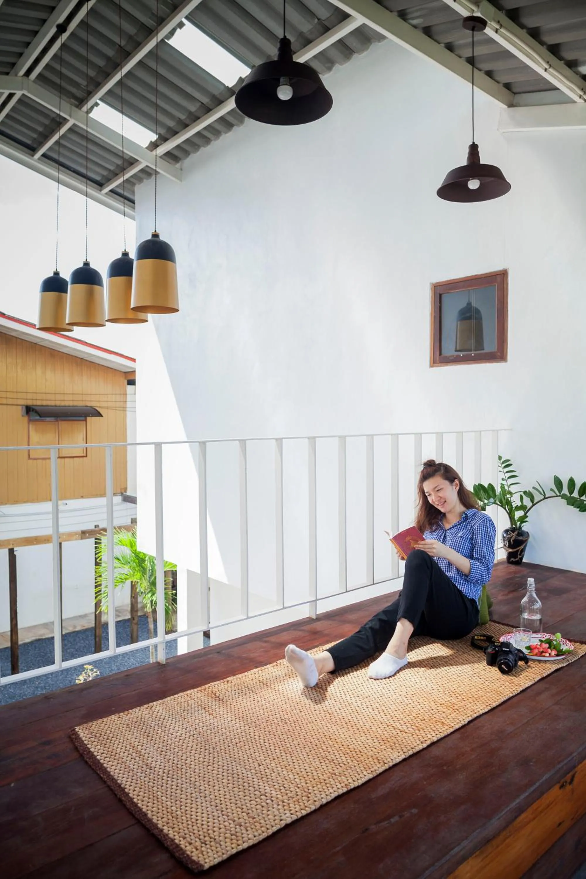 Seating area in Krodyle Mindfulness House