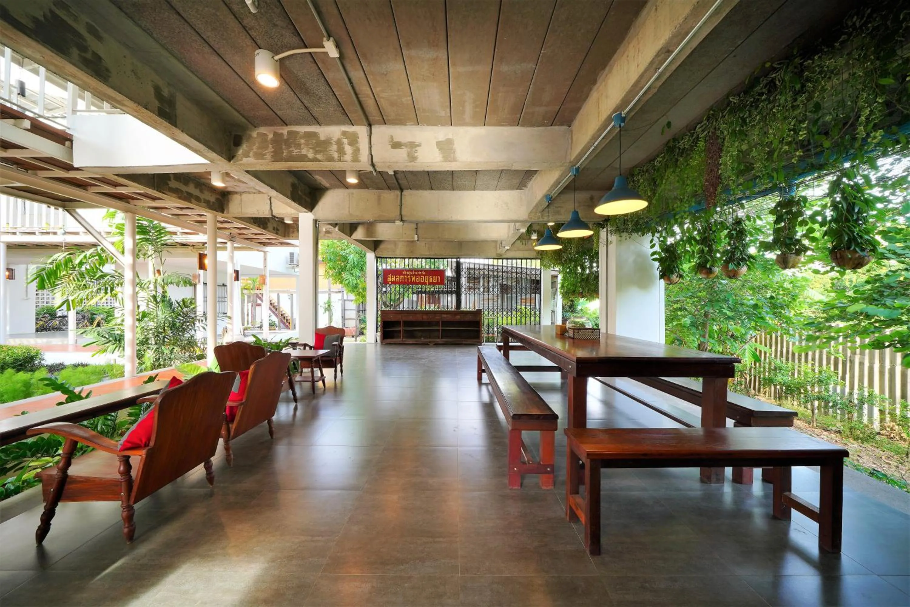 Living room in Krodyle Mindfulness House
