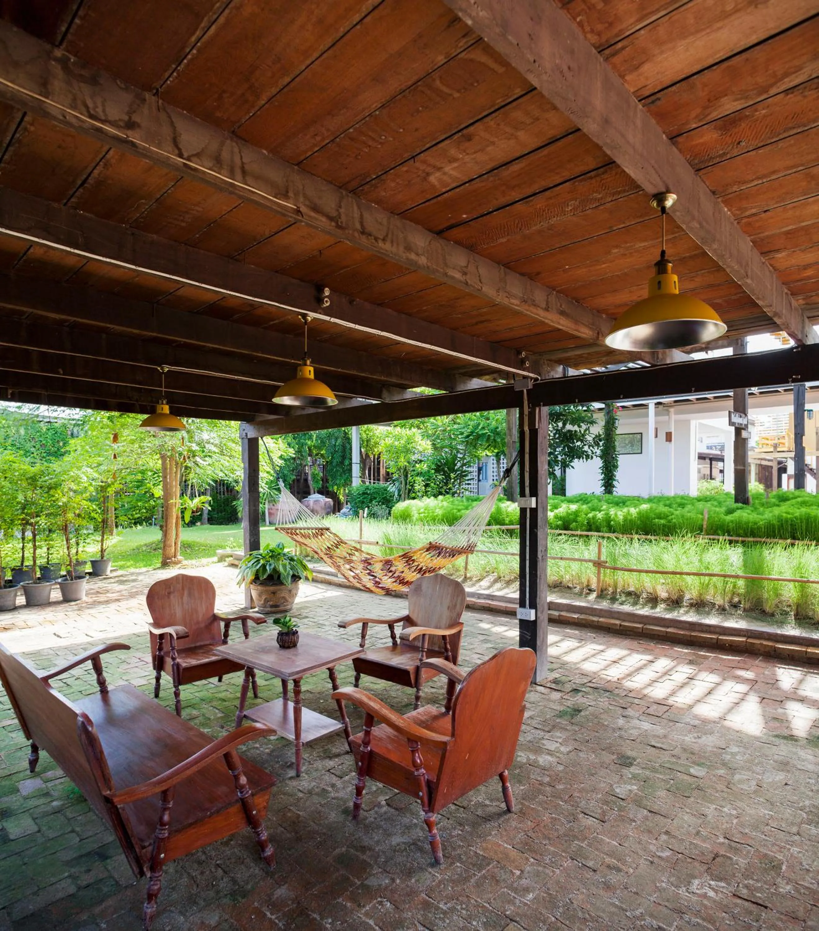 Garden in Krodyle Mindfulness House