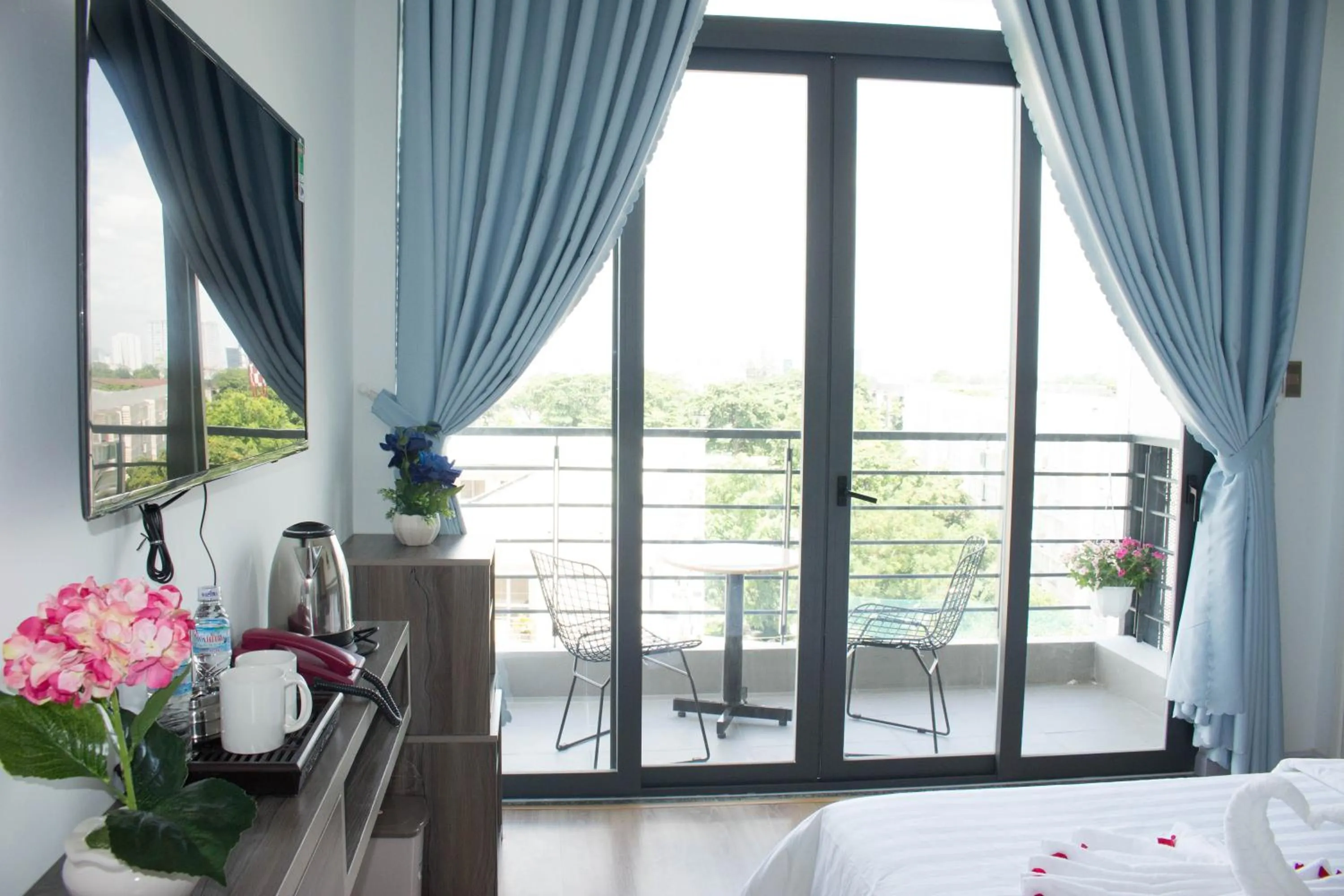 Bed in Winston Hotel