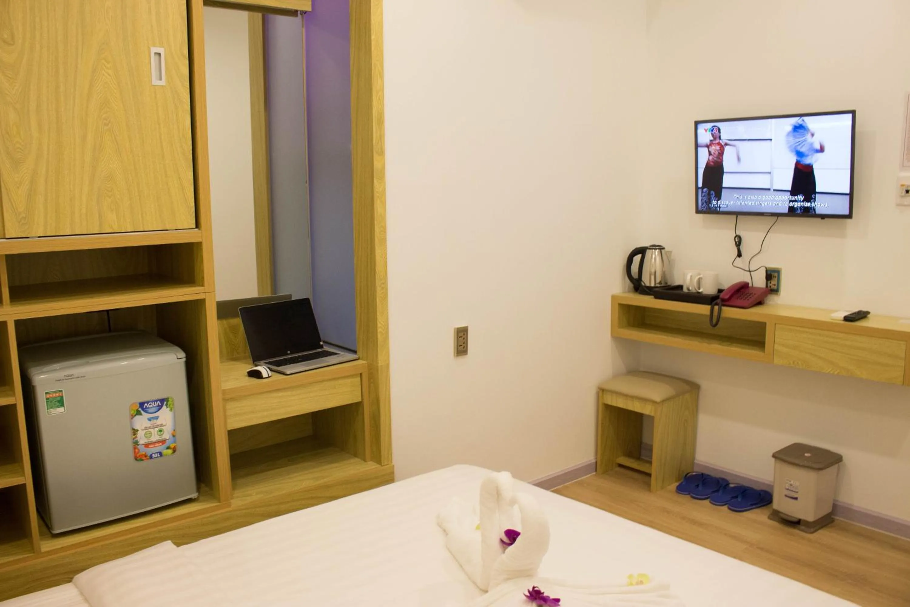 Bed in Winston Hotel