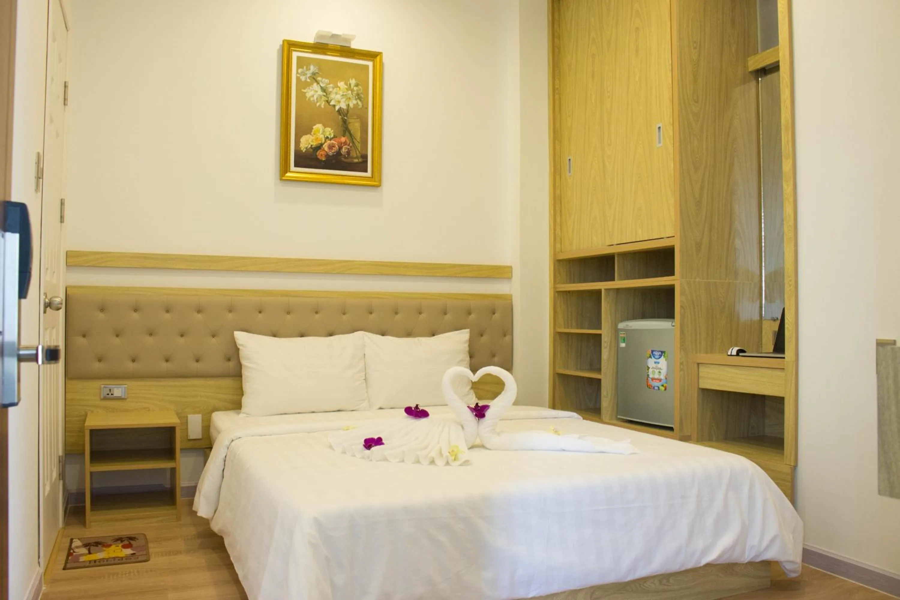 Bed in Winston Hotel