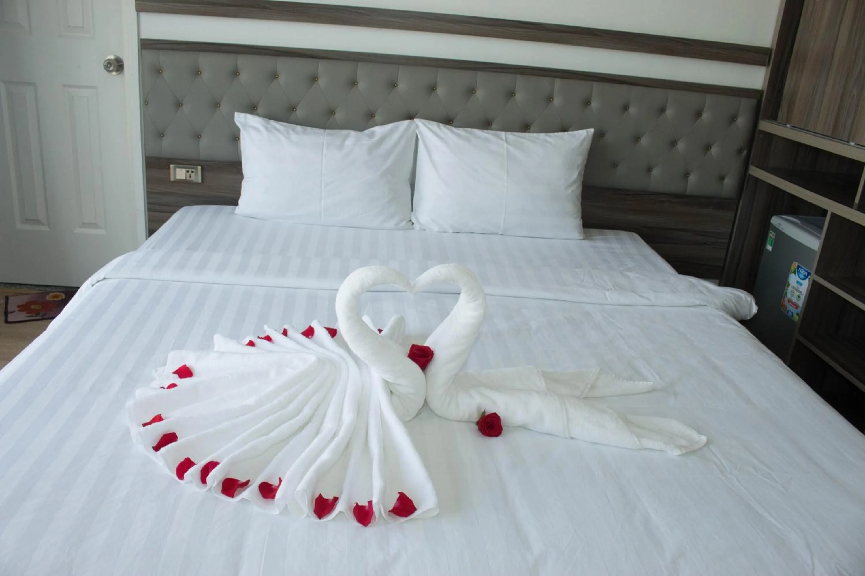 Bed in Winston Hotel