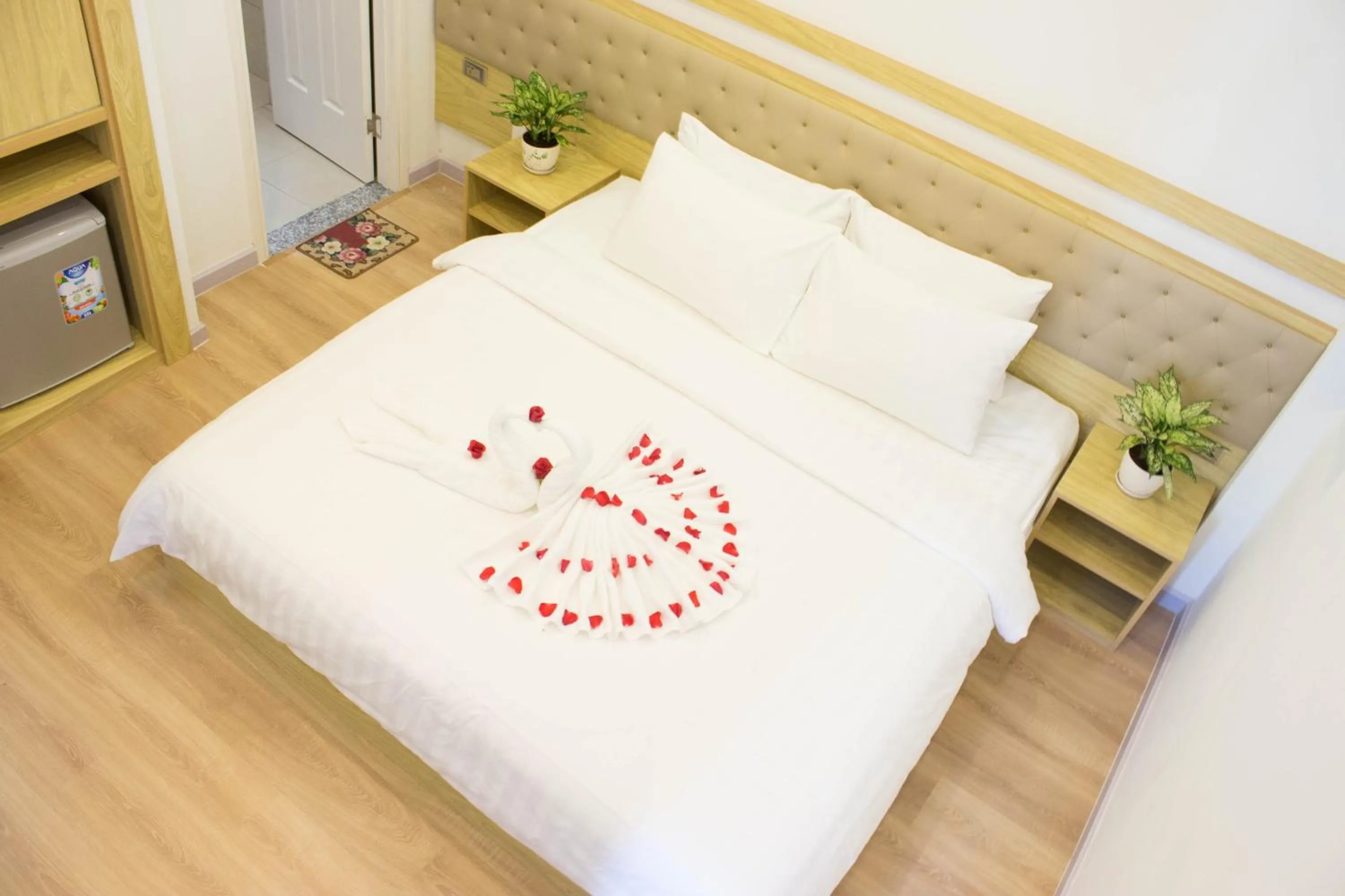 Bed in Winston Hotel