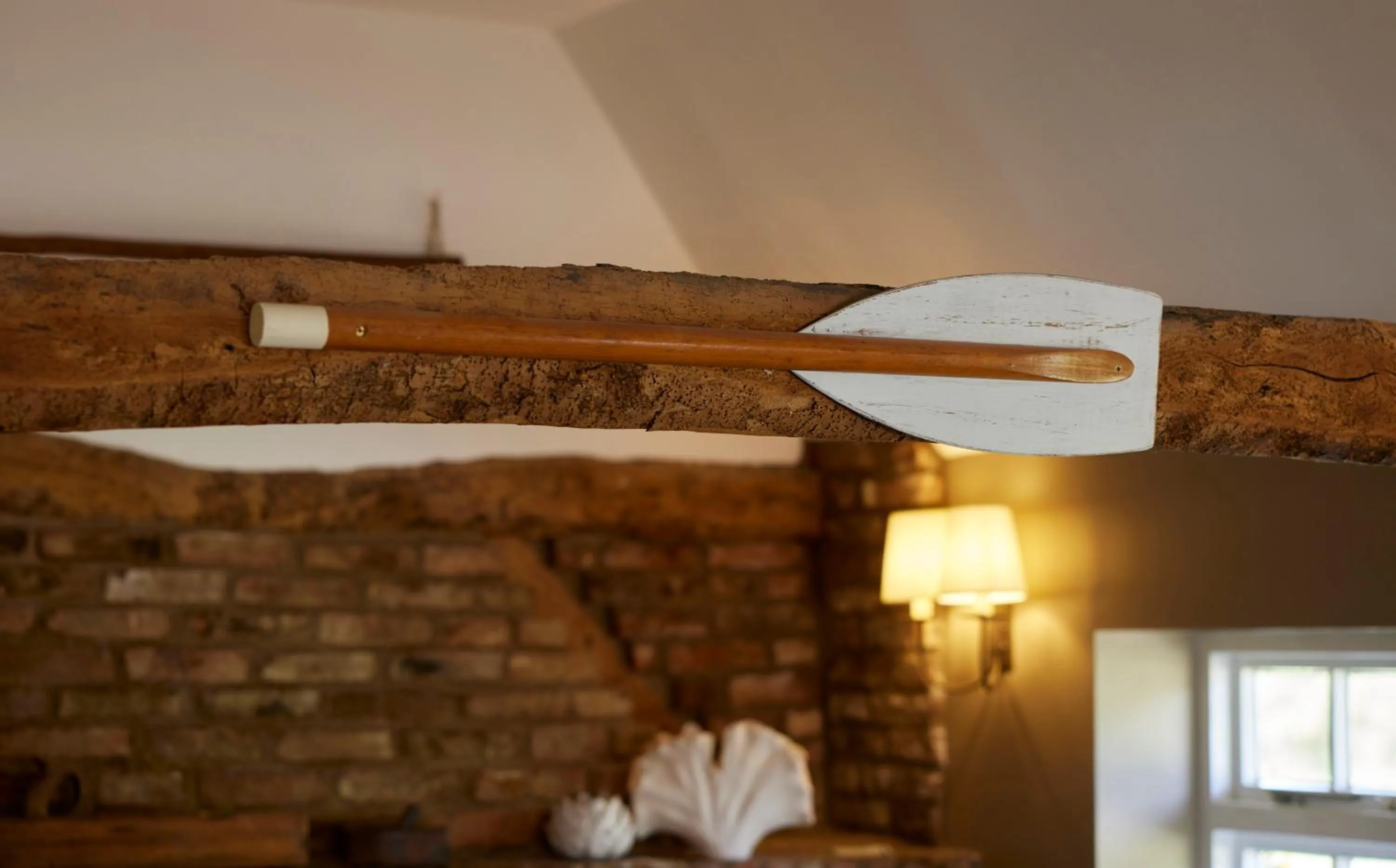 Decorative detail in Old Ferry Boat by Greene King Inns