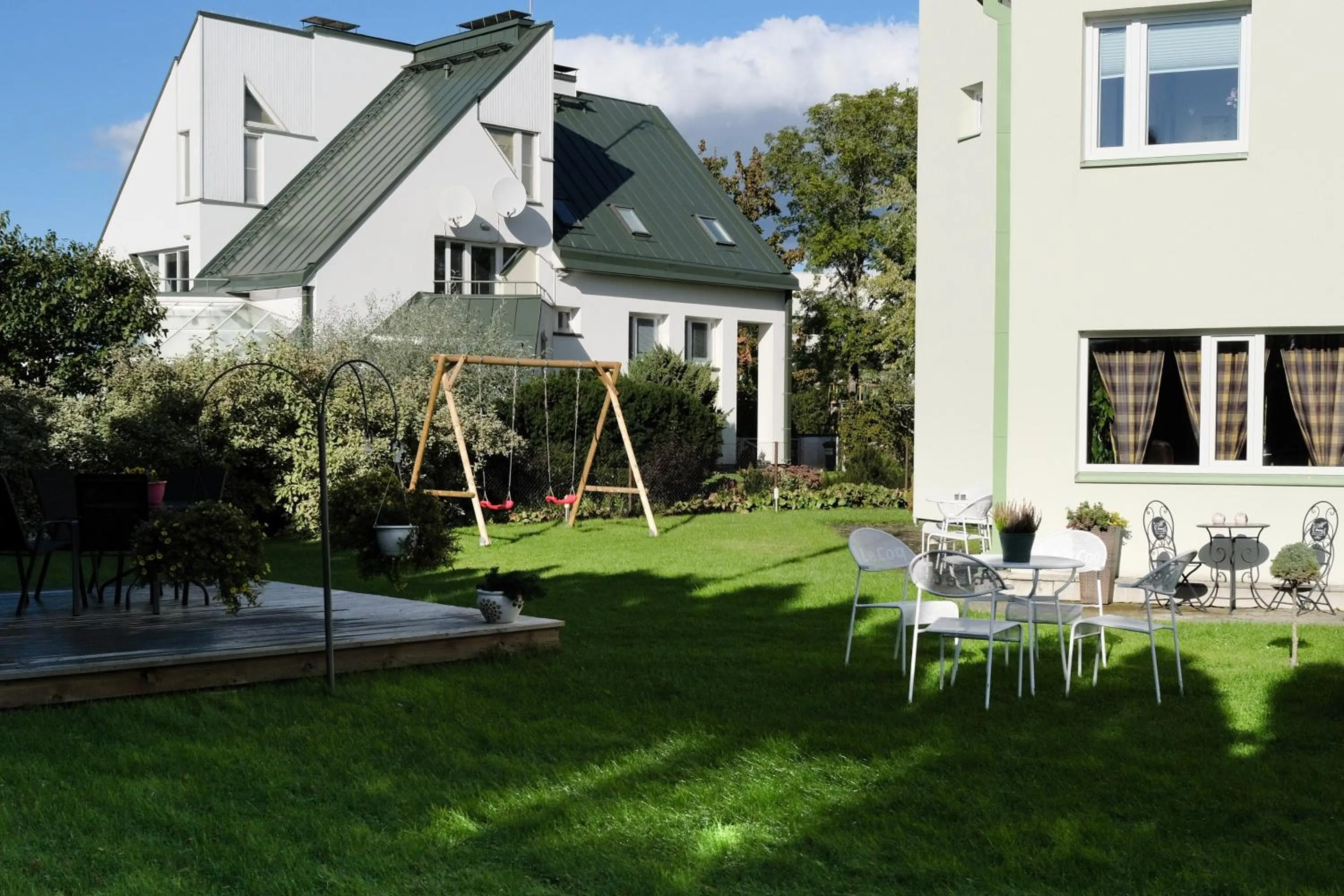 Inner courtyard view in Päeva Villa