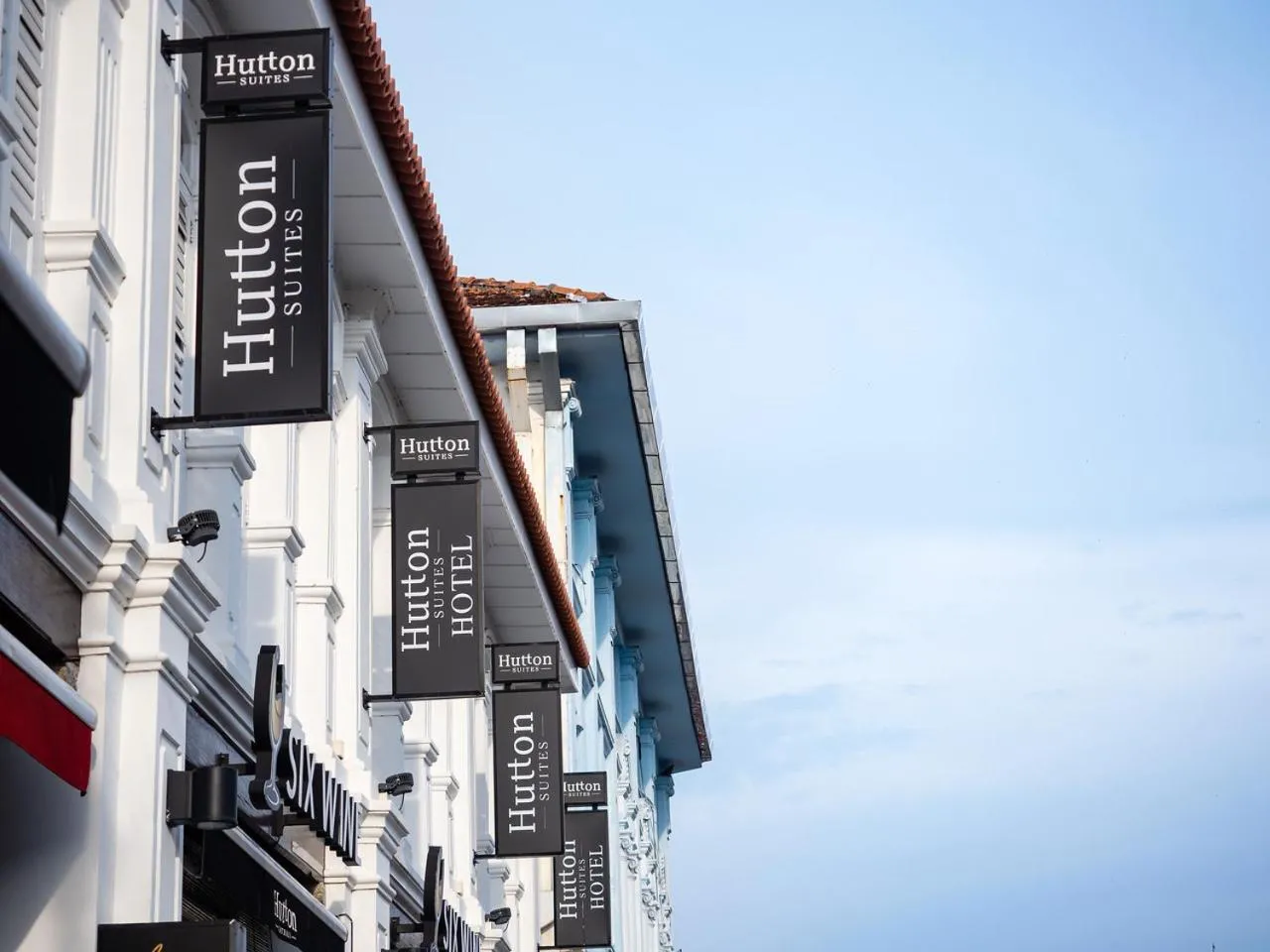Facade/entrance in Hutton Suite Hotel Managed by The Ascott Limited