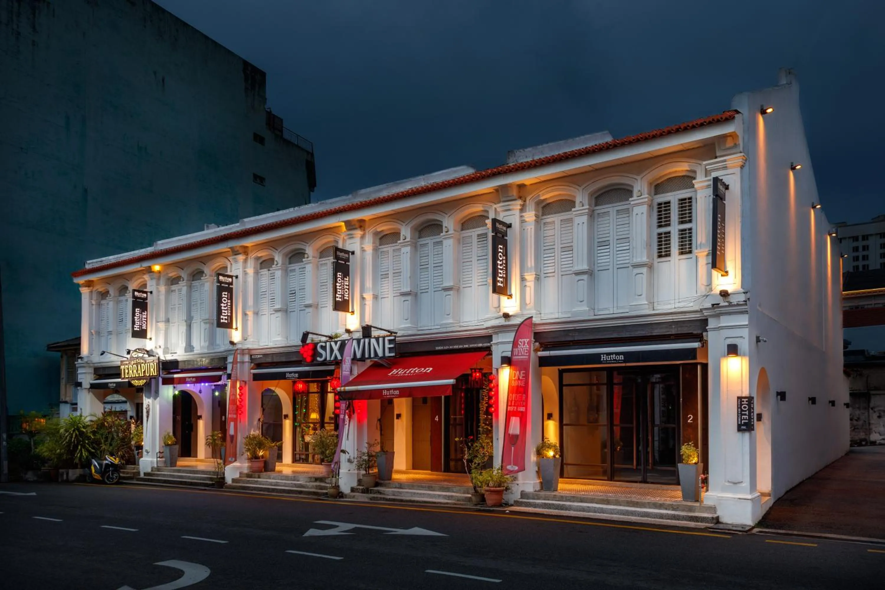 Property building in Hutton Suite Hotel Managed by The Ascott Limited