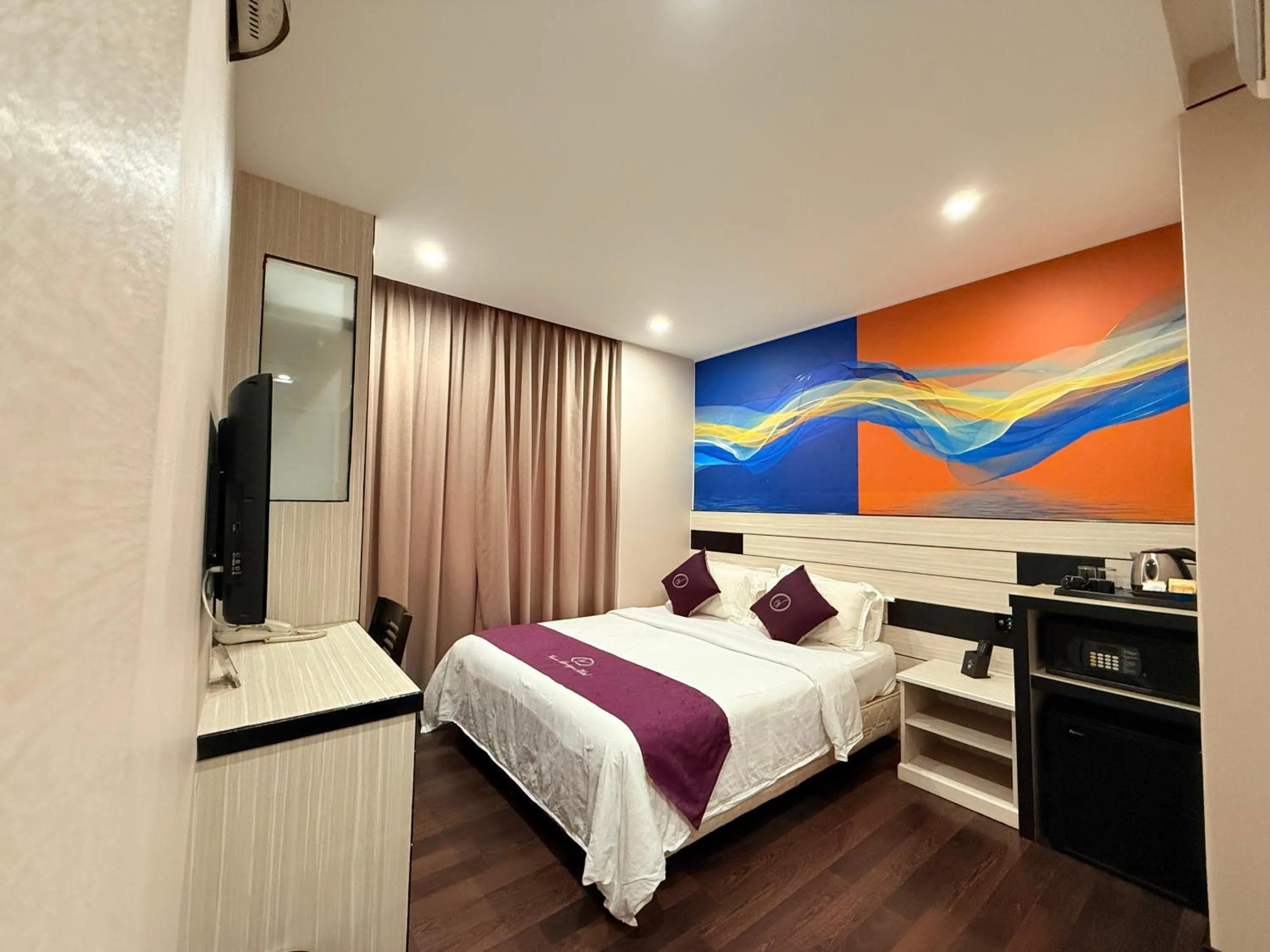 Bed in Venus Boutique Hotel