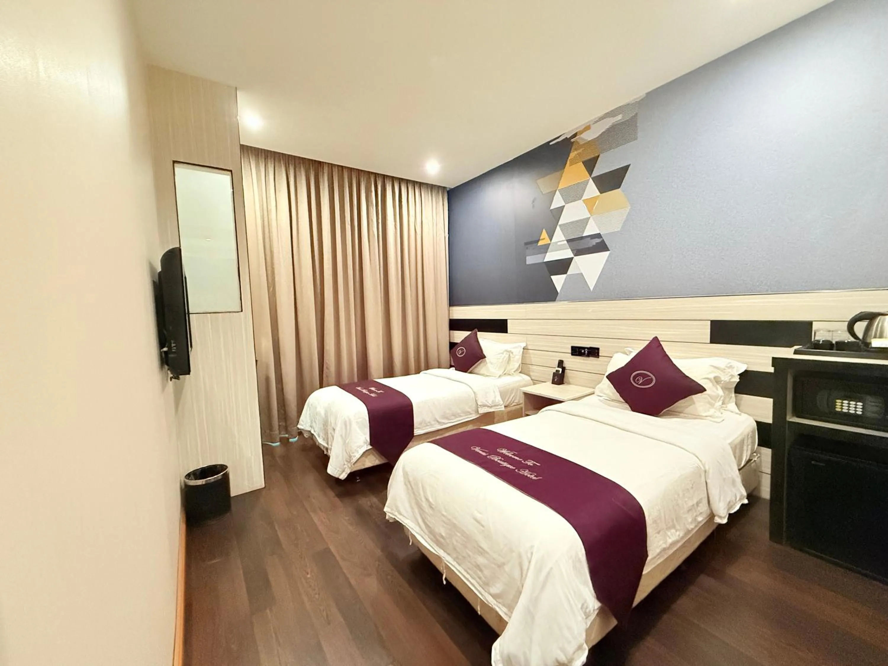 Bed in Venus Boutique Hotel