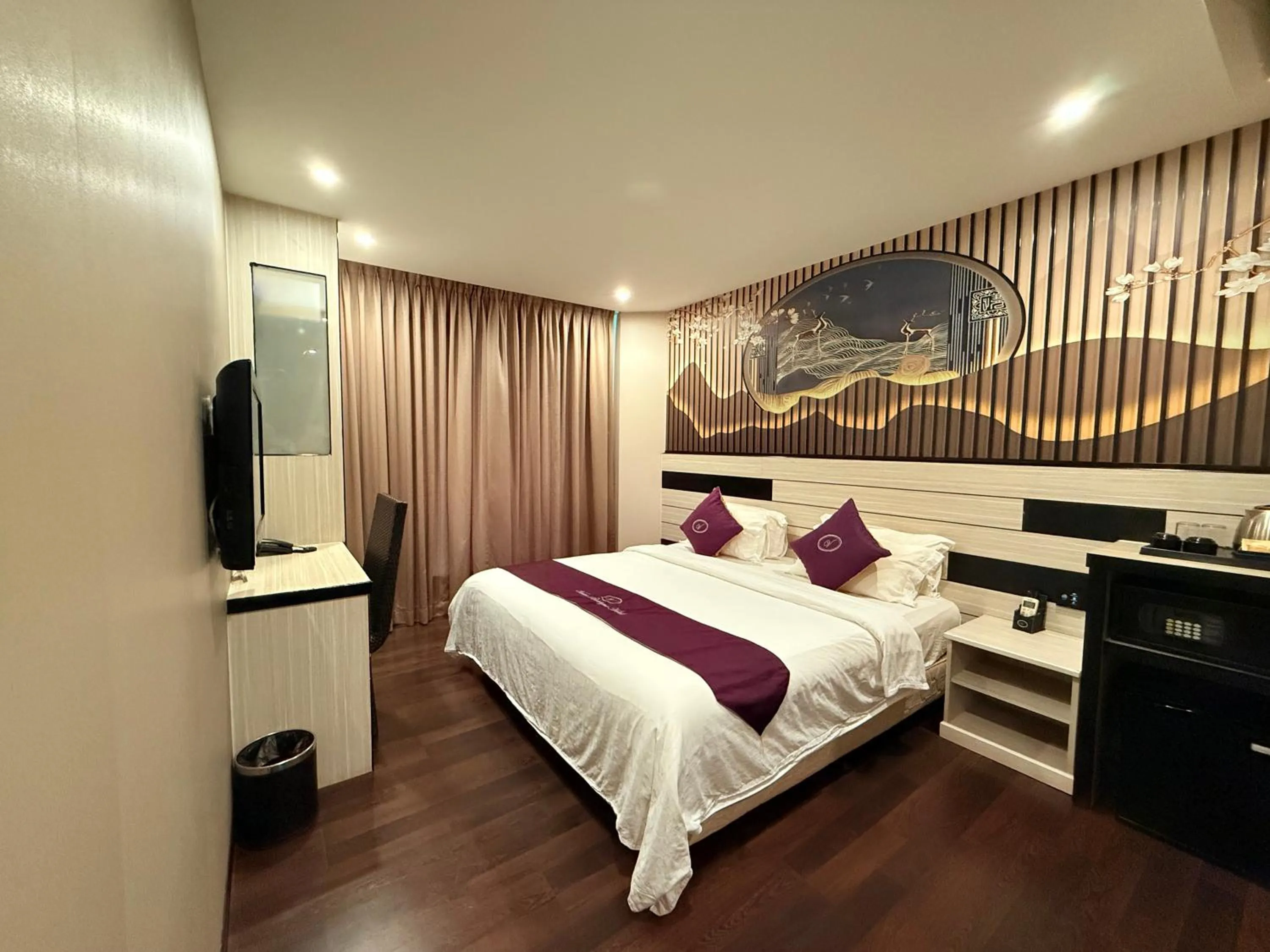 Bed in Venus Boutique Hotel