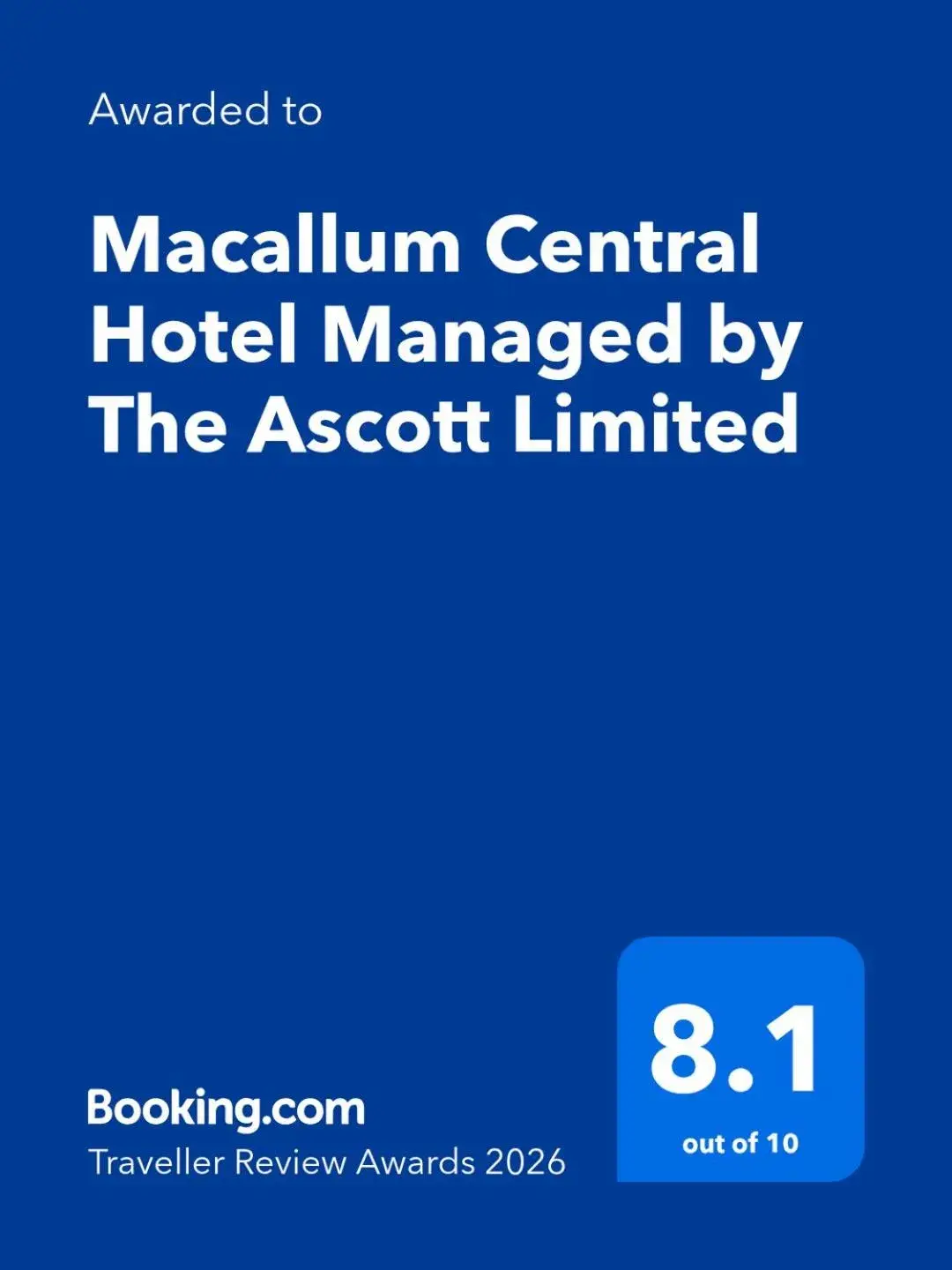 Property building in Macallum Central Hotel Managed by The Ascott Limited Property building in Macallum Central Hotel Managed by The Ascott Limited