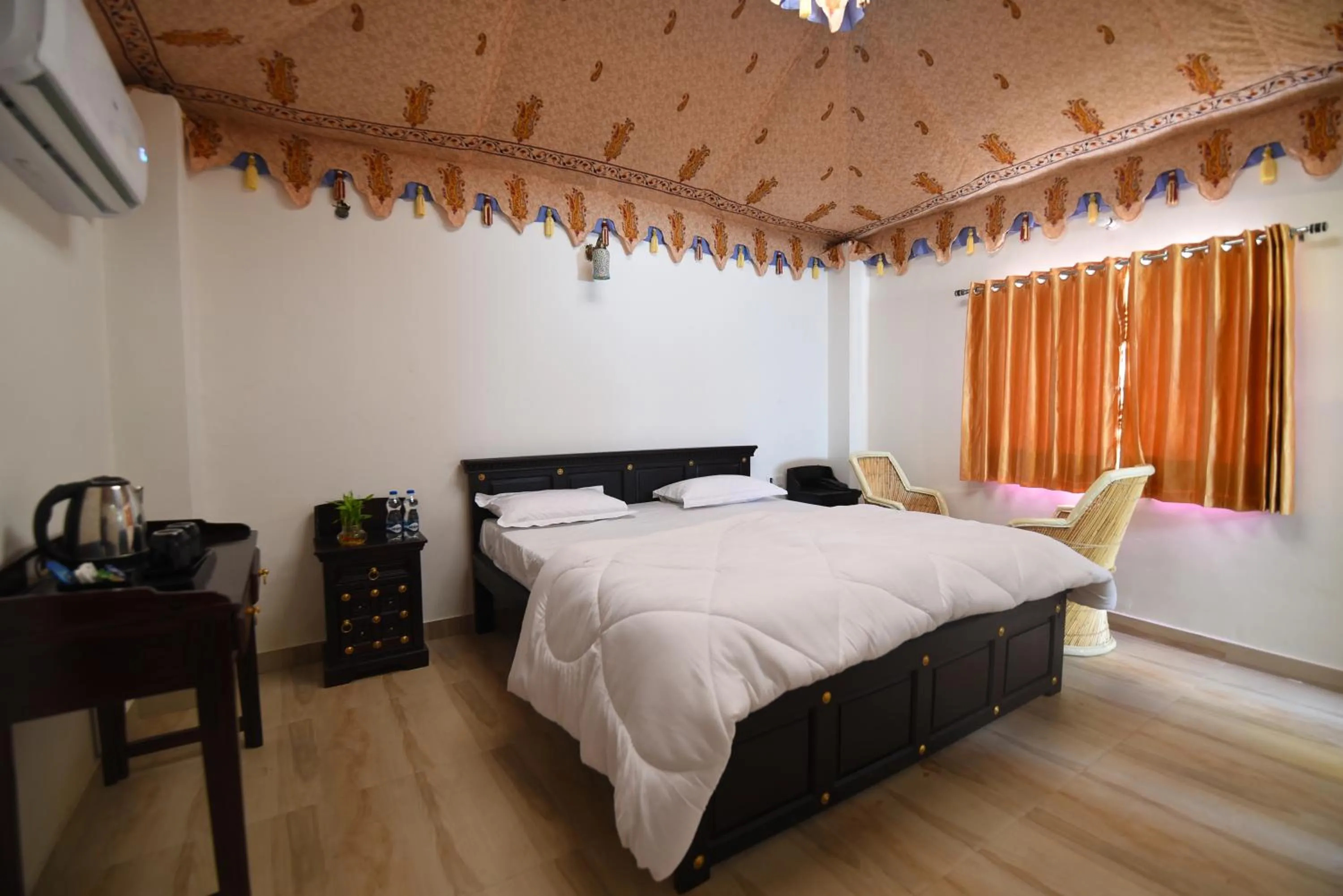 Bed in The timber garden adventure club