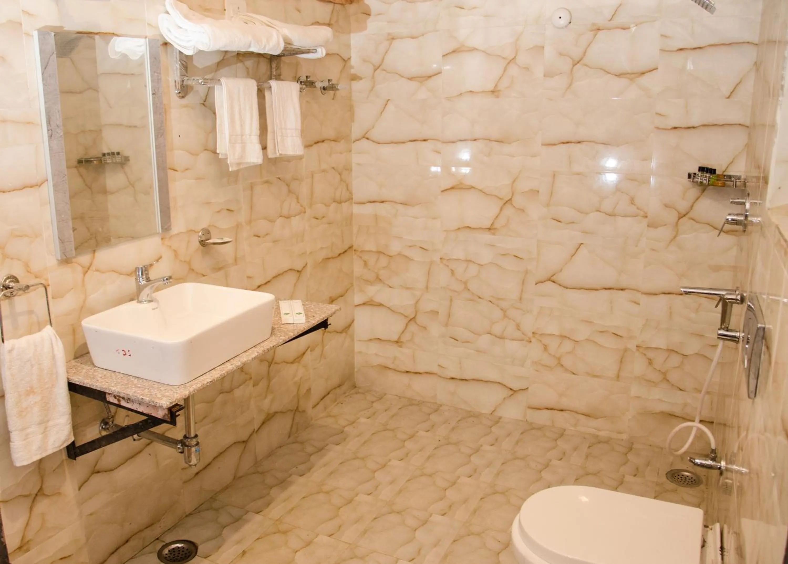 Bathroom in The timber garden adventure club