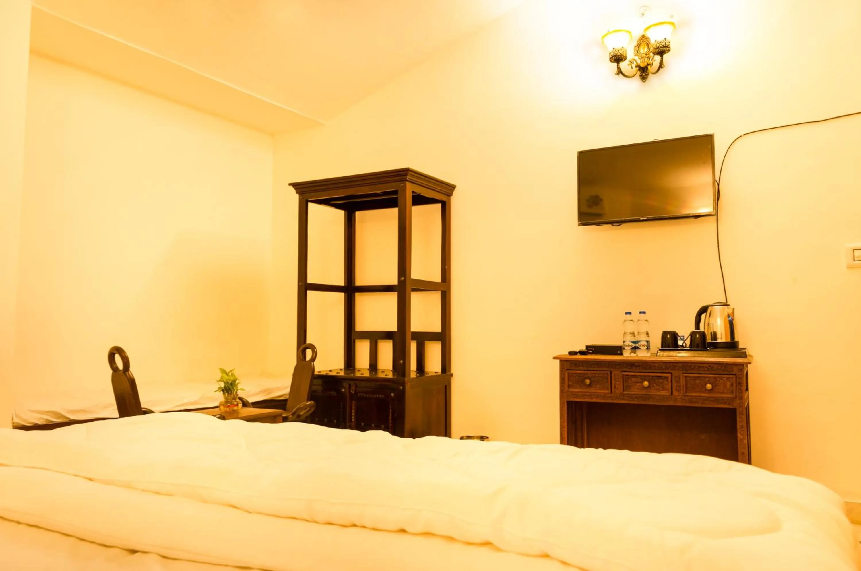 Bed in The timber garden adventure club