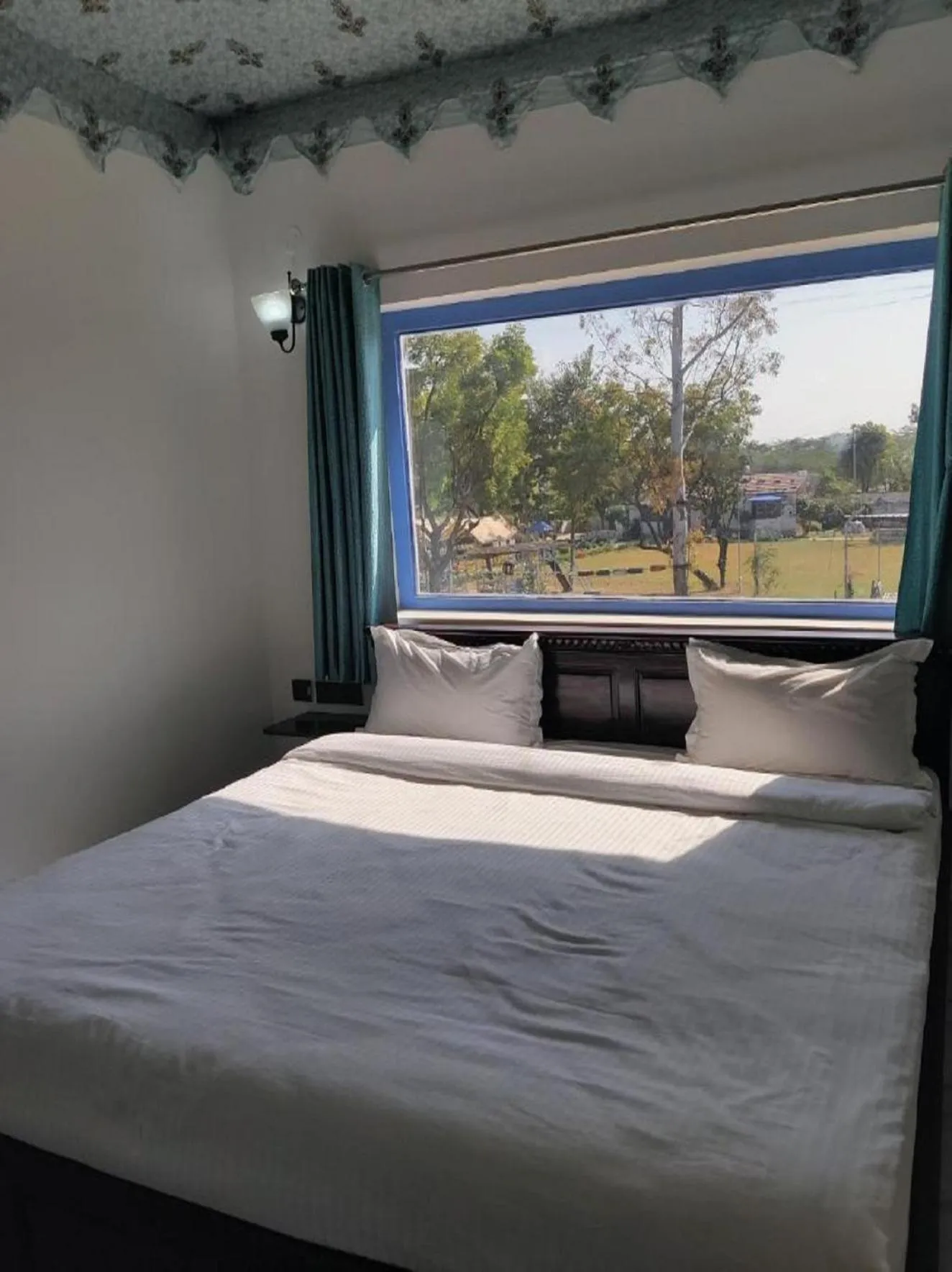 Bed in The timber garden adventure club