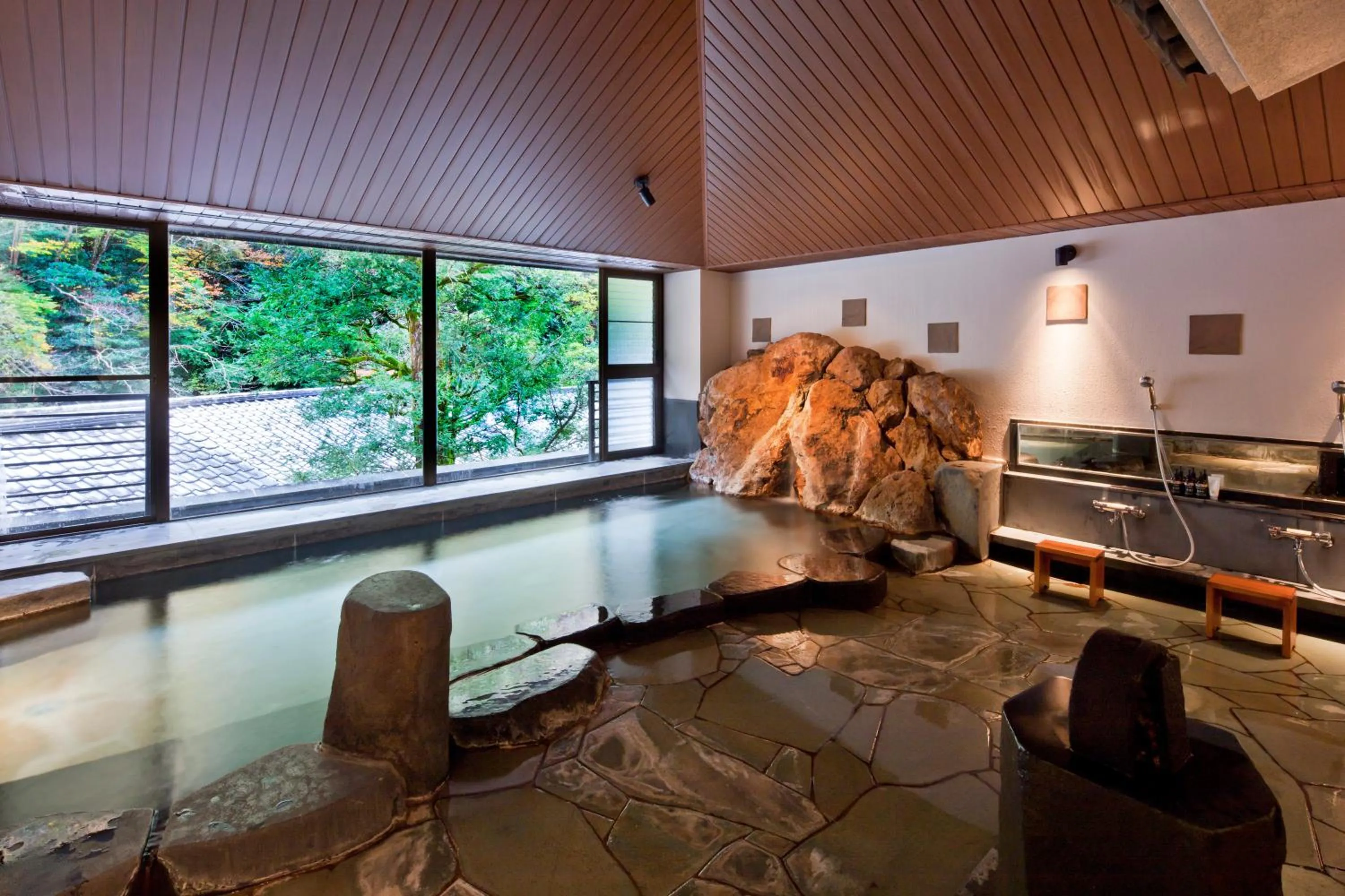 Hot Spring Bath in Tofuya Resort&Spa-Izu