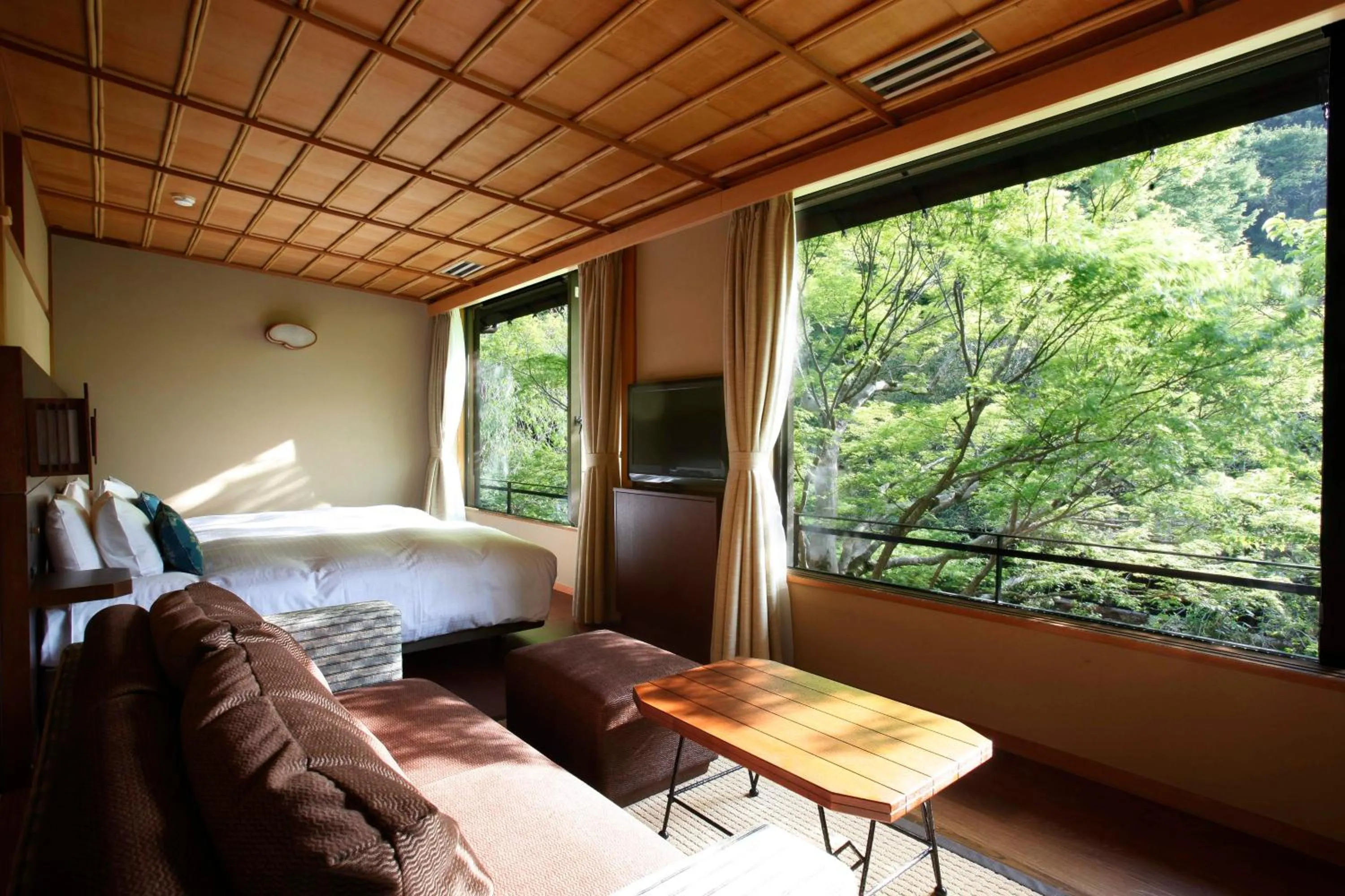 River view, Bed in Tofuya Resort&Spa-Izu