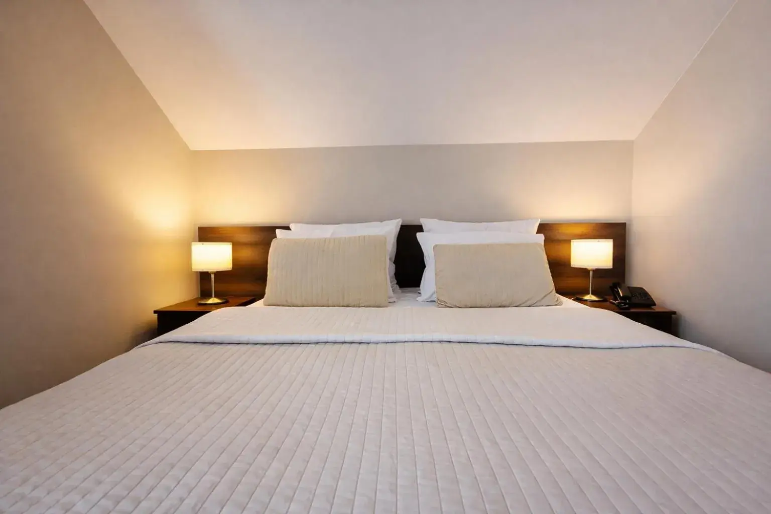 Bed in Hotel Kantoria Bed in Hotel Kantoria