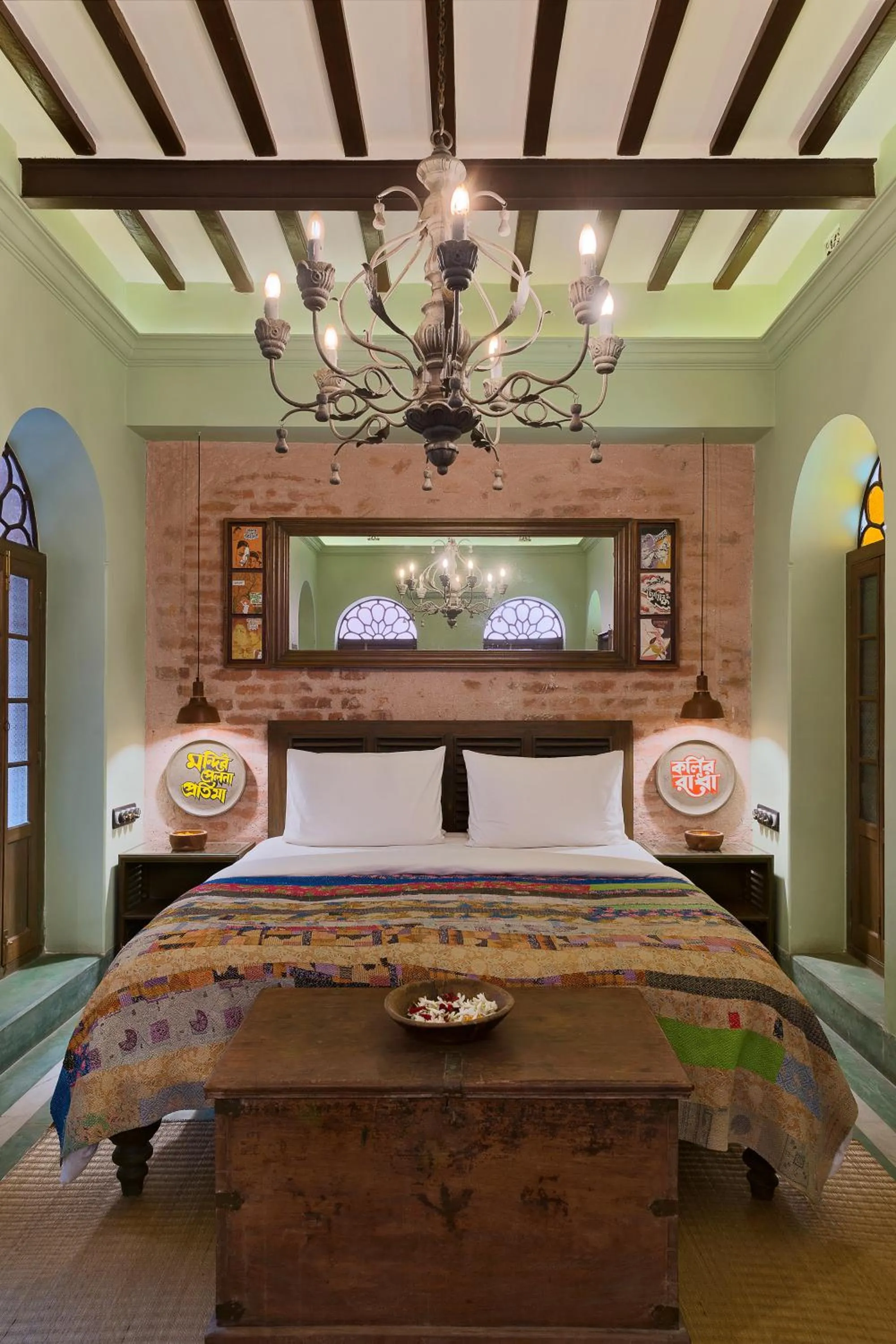 Bed in Calcutta Bungalow