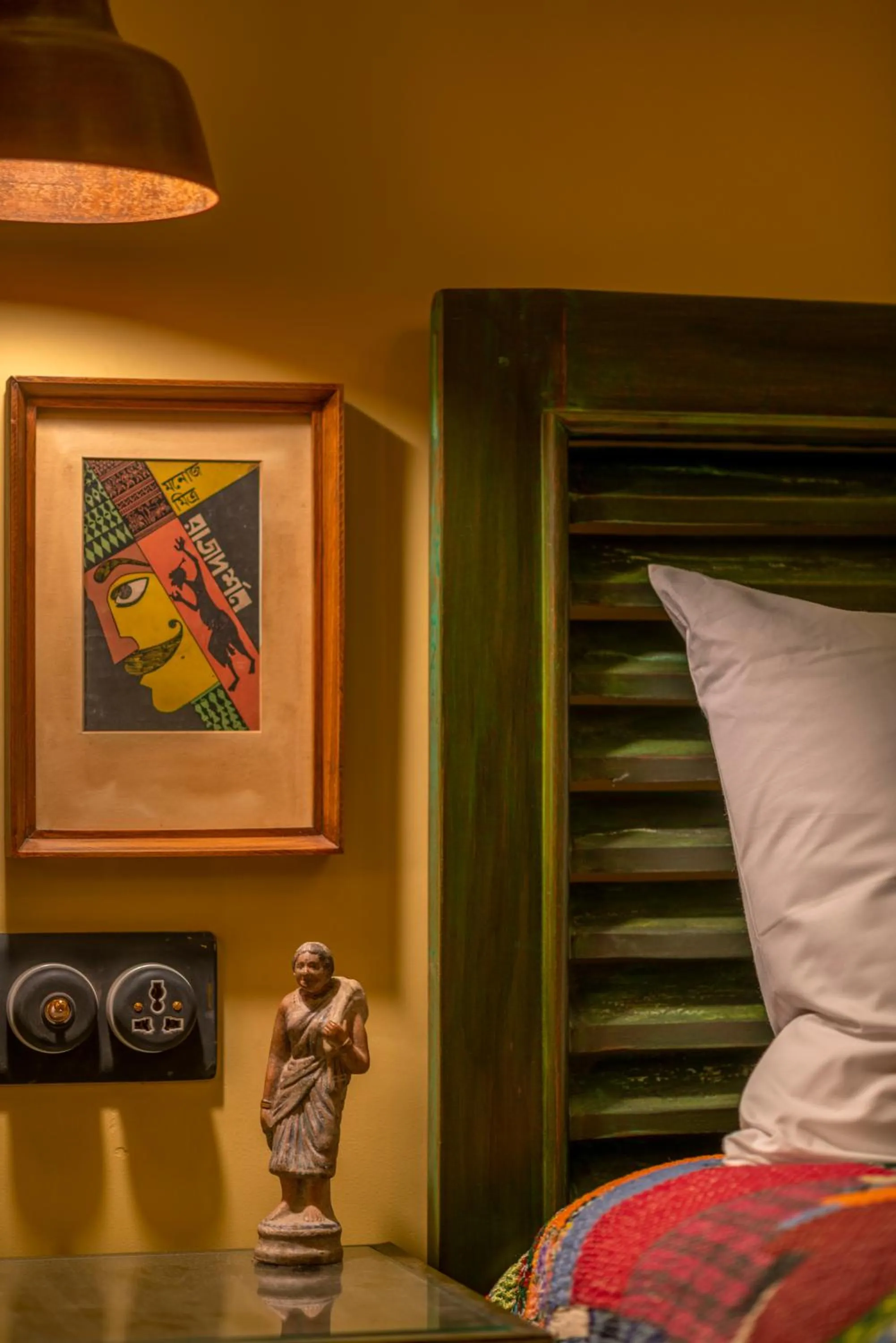 Bed in Calcutta Bungalow