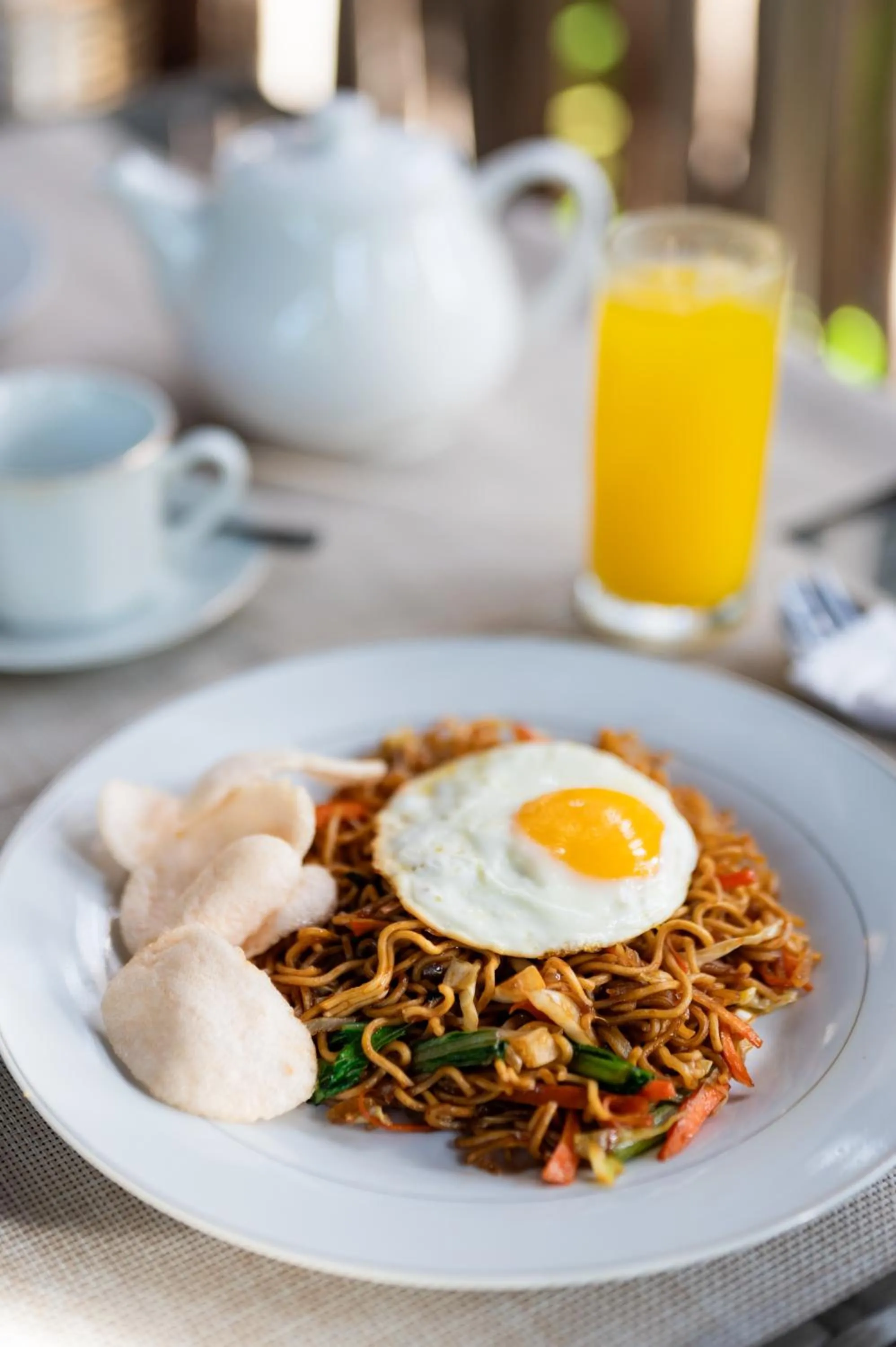 Breakfast in D'Puncak Villas Lembongan