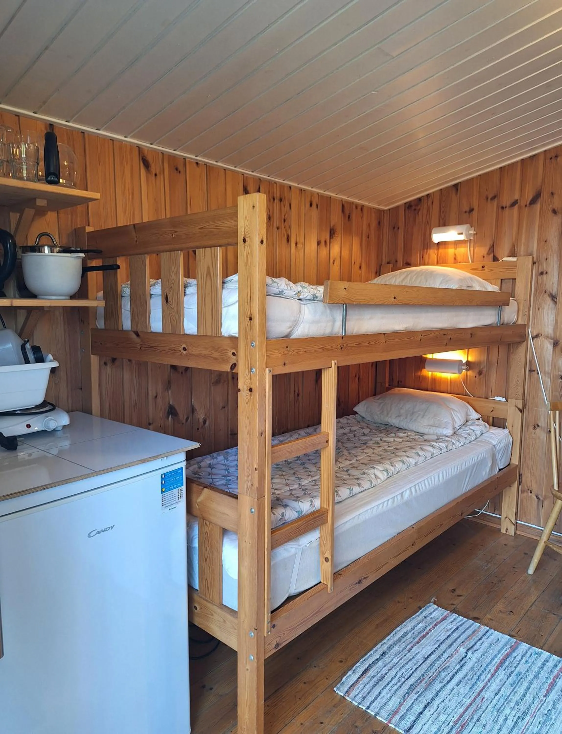 Bed in Korskullens Stugor