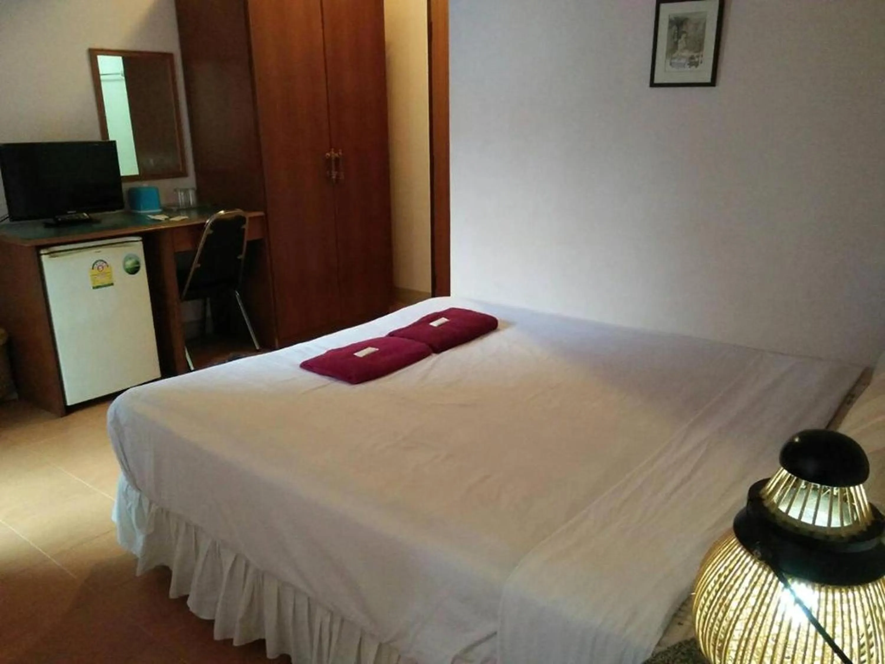 Bedroom, Bed in Ban Wiang Guest House